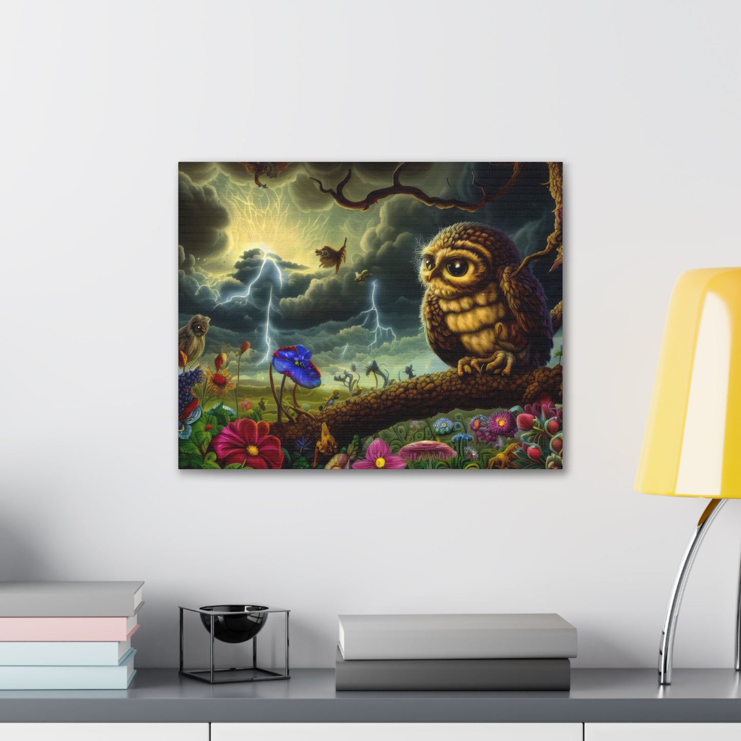 Vermont Owl - Canvas Wall Art