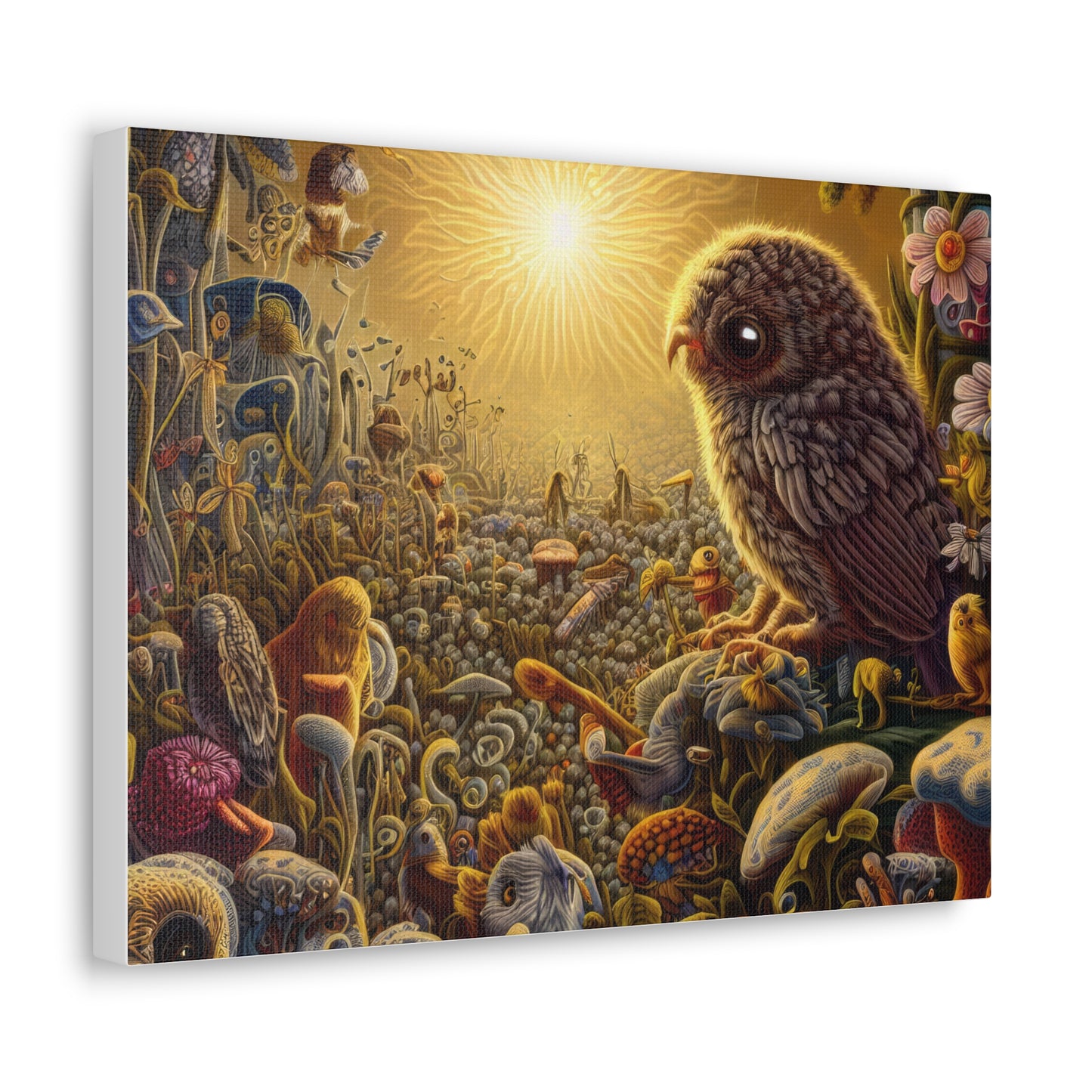 Virginia Owl - Canvas Wall Art