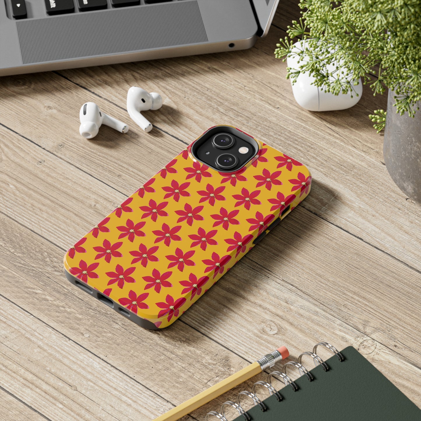 Regency Clematis Yellow Tough Phone Case