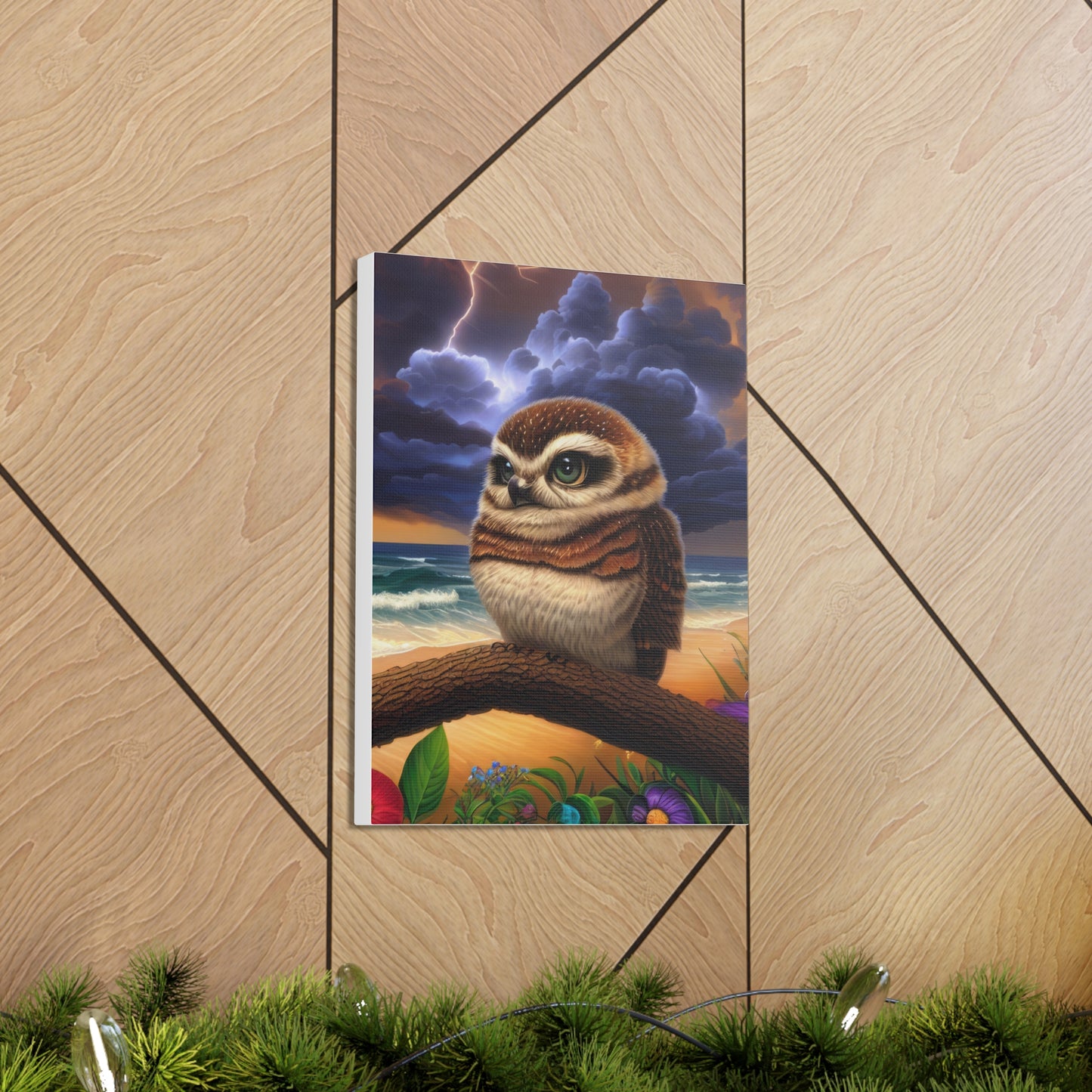 Florida Owl  - Canvas Wall Art