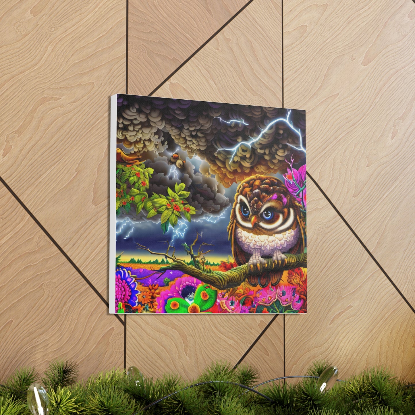 Louisiana Owl - Canvas Wall Art