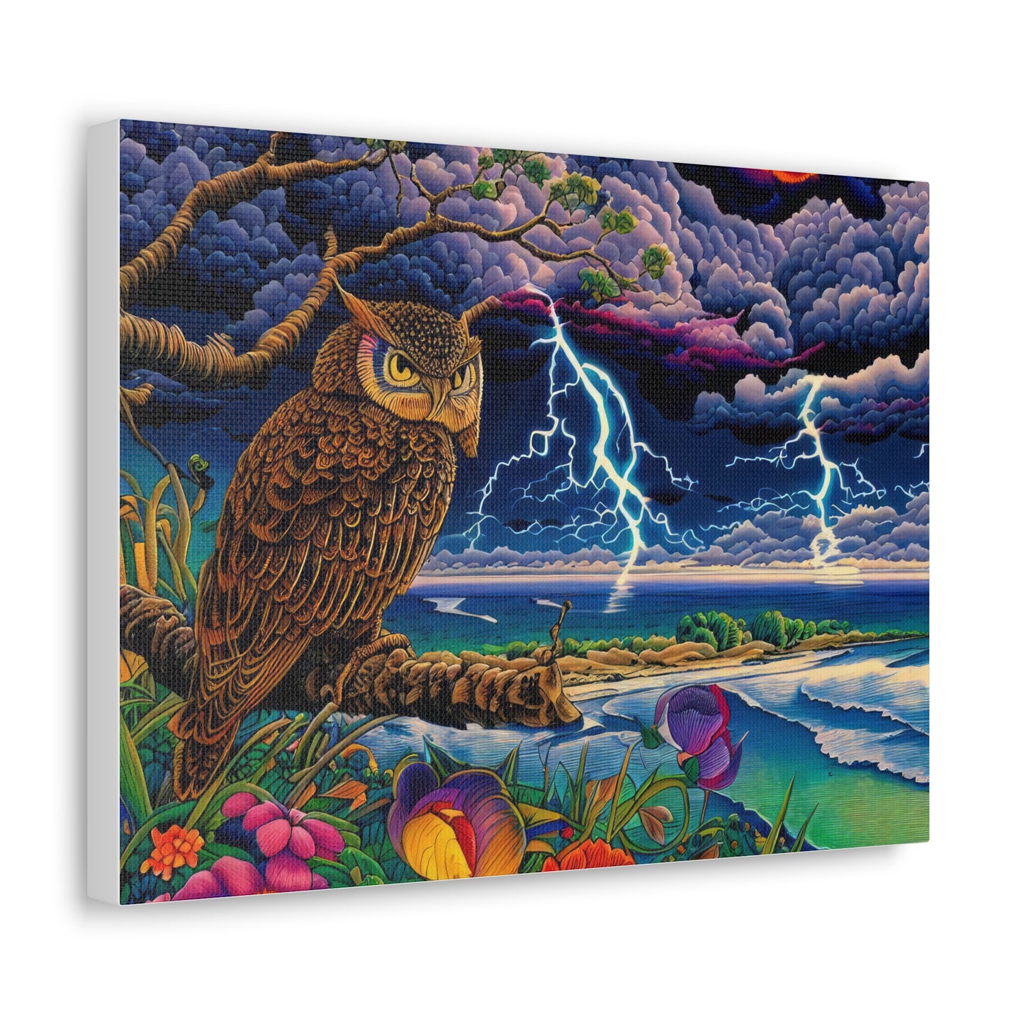 Minnesota Owl - Canvas Wall Art