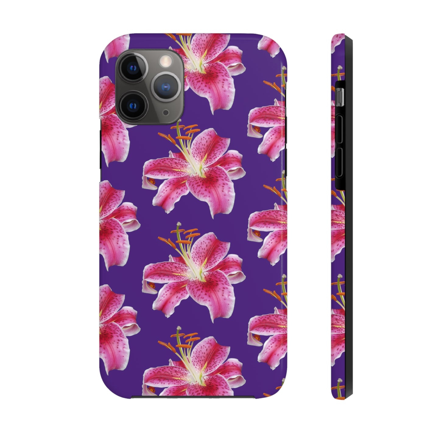 Stargazer Lily Purple Tough Phone Case