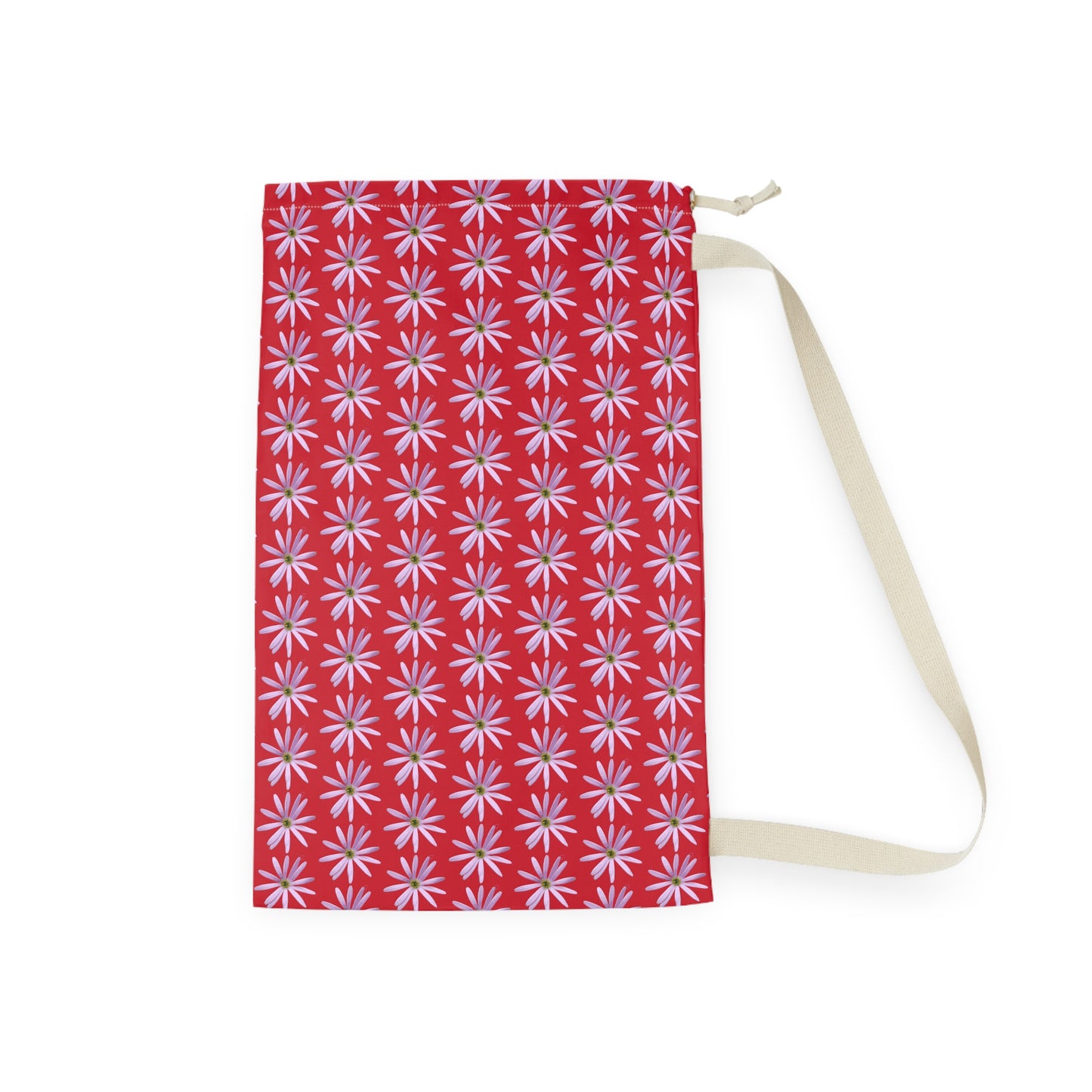 Aster Red Laundry Bag