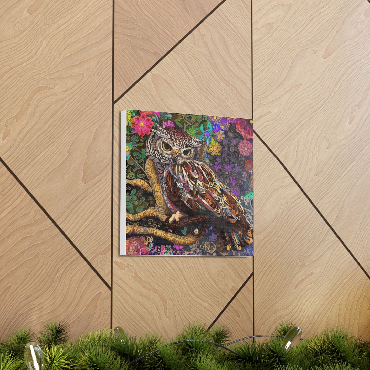 Alaska Owl  - Canvas Wall Art