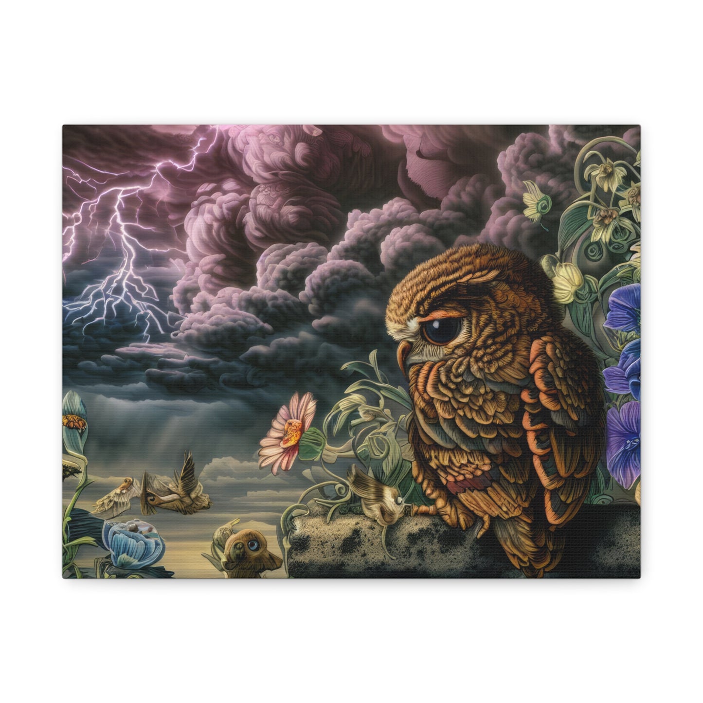 Kentucky Owl - Canvas Wall Art