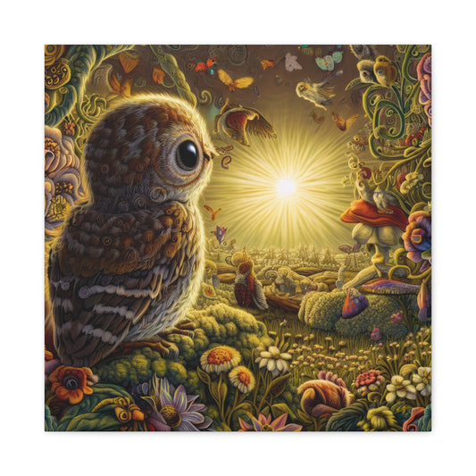 Massachusetts Owl - Canvas Wall Art