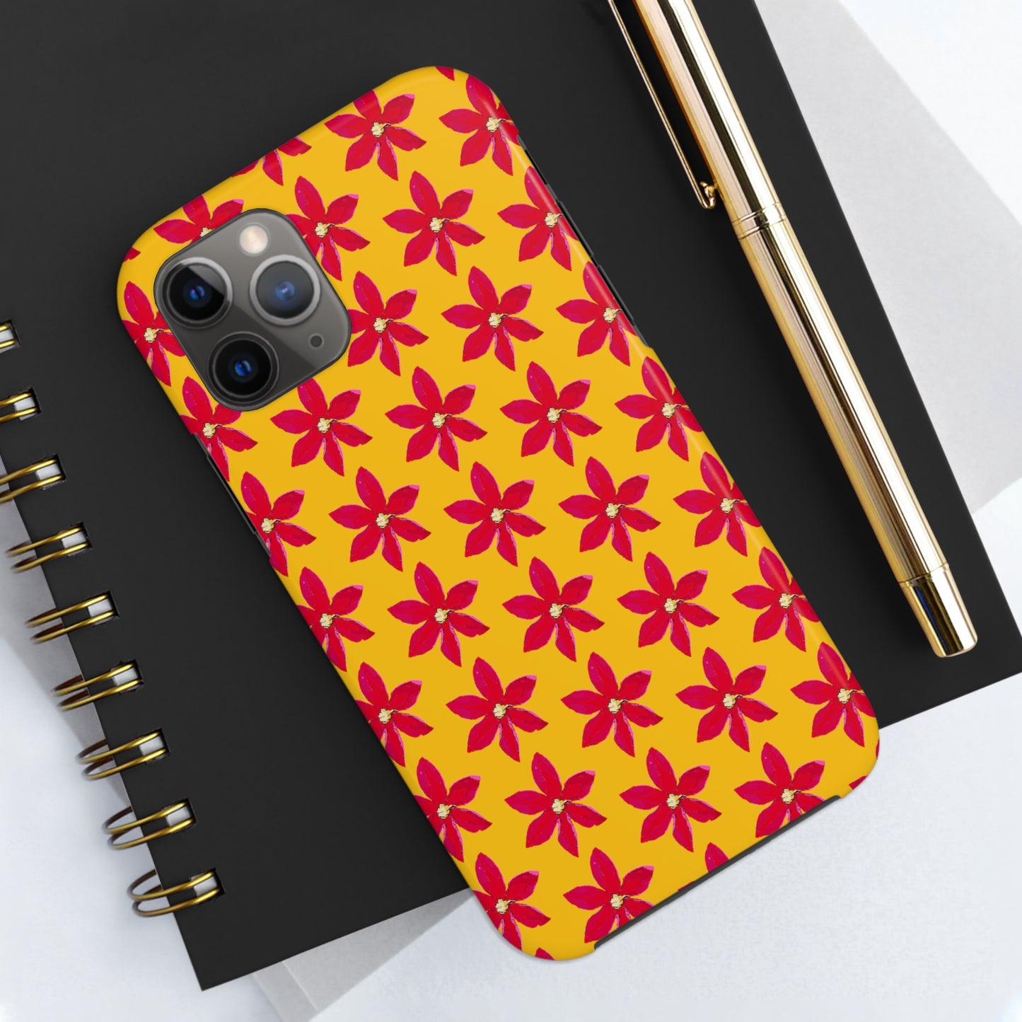 Regency Clematis Yellow Tough Phone Case