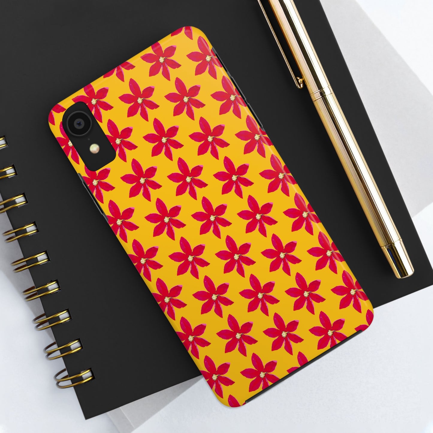 Regency Clematis Yellow Tough Phone Case