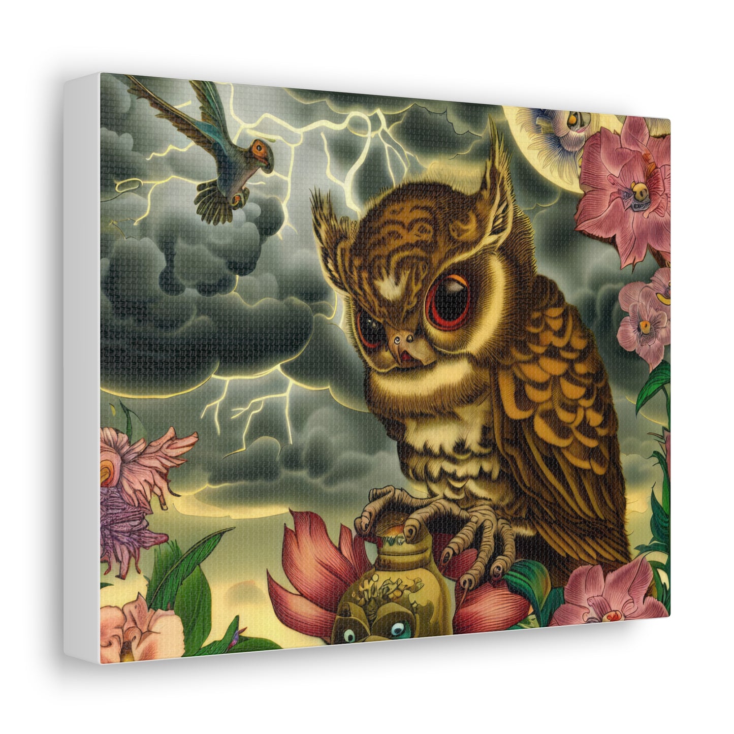 Indiana Owl - Canvas Wall Art