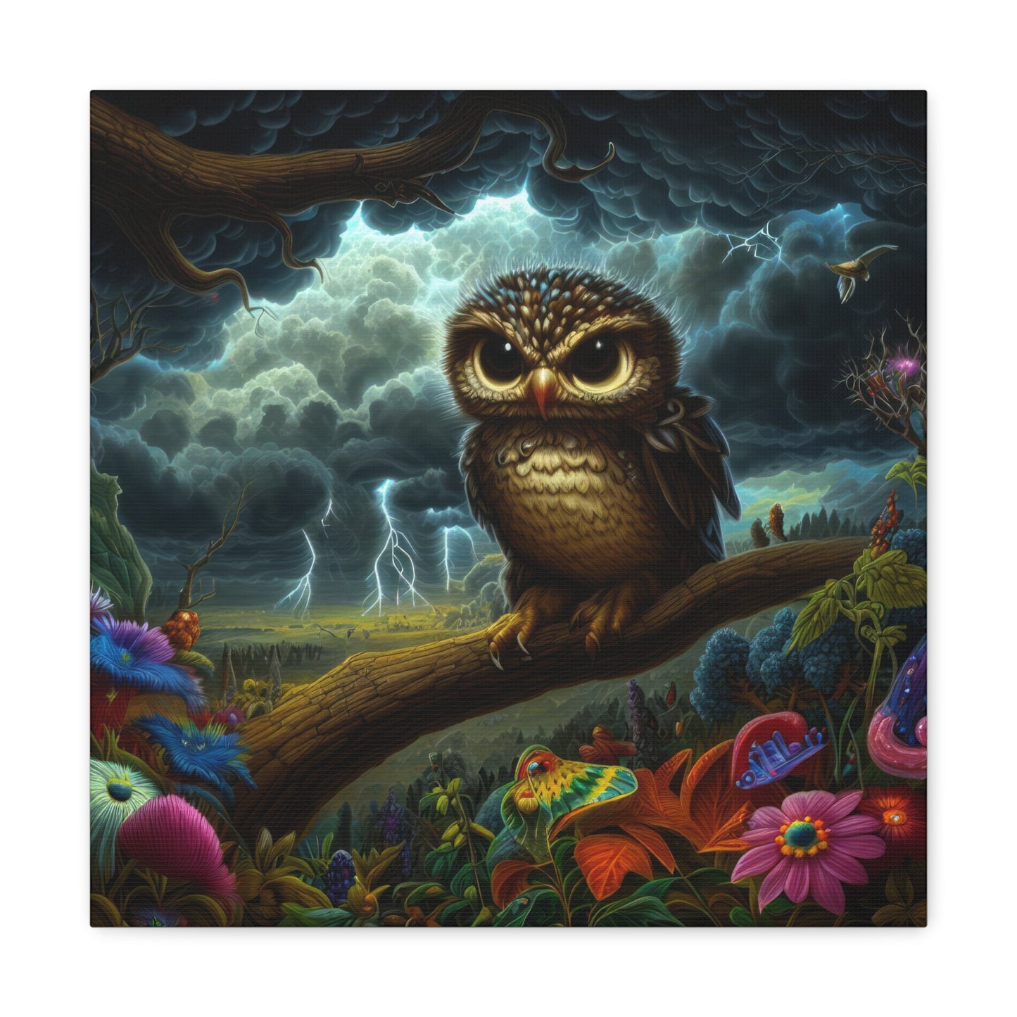 Arkansas Owl - Canvas Wall Art