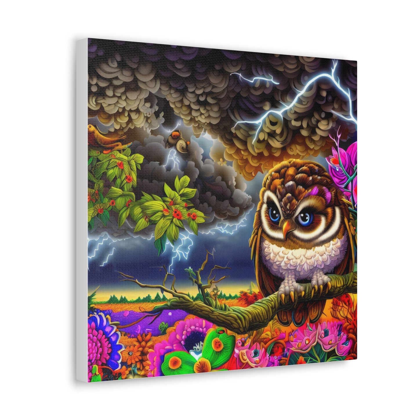 Louisiana Owl - Canvas Wall Art