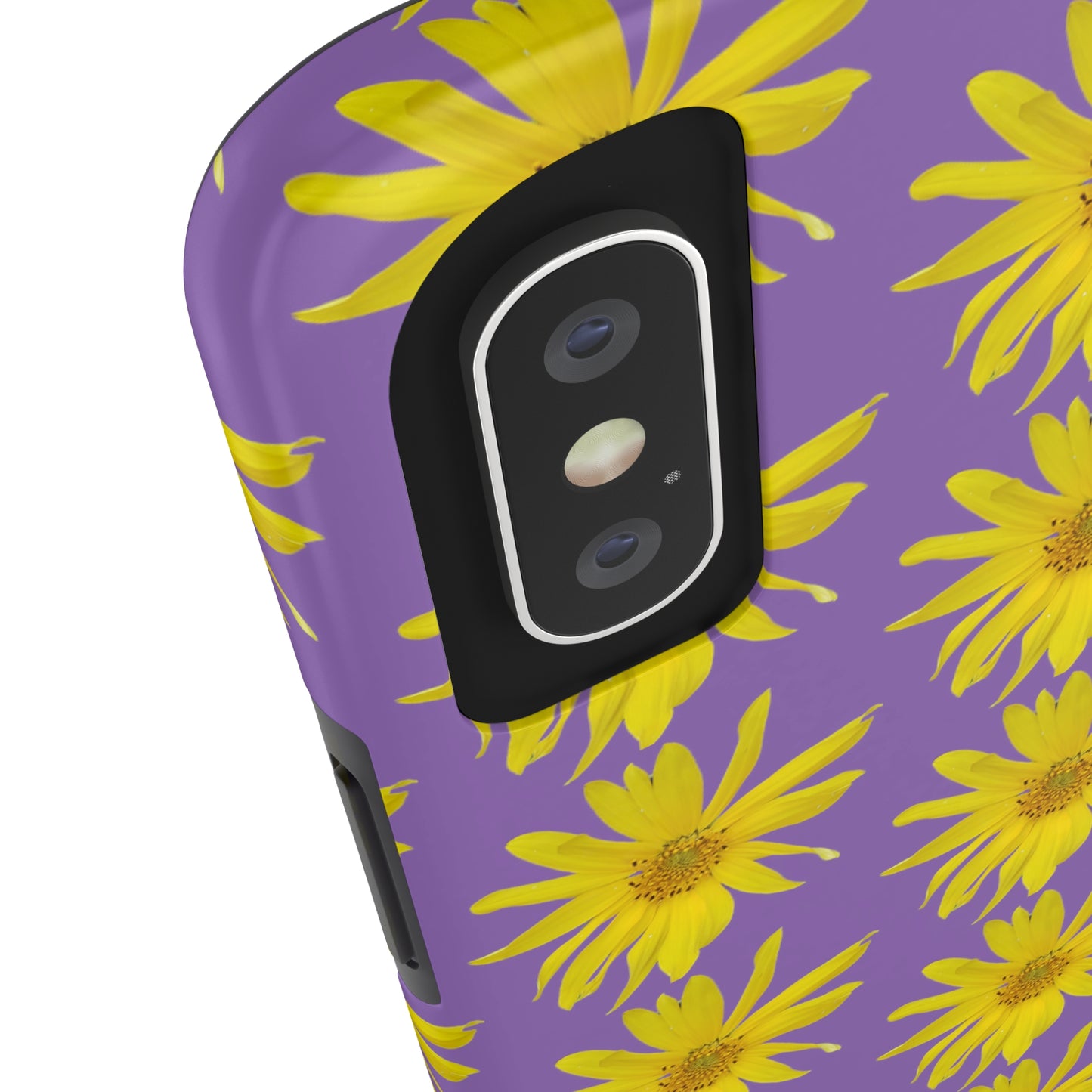 Wild Sunflower Purple Tough Phone Case