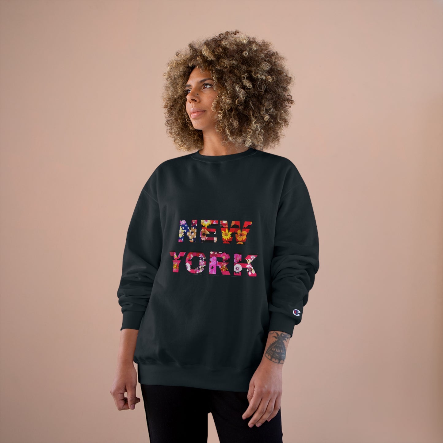 New York Floral Champion Sweatshirt