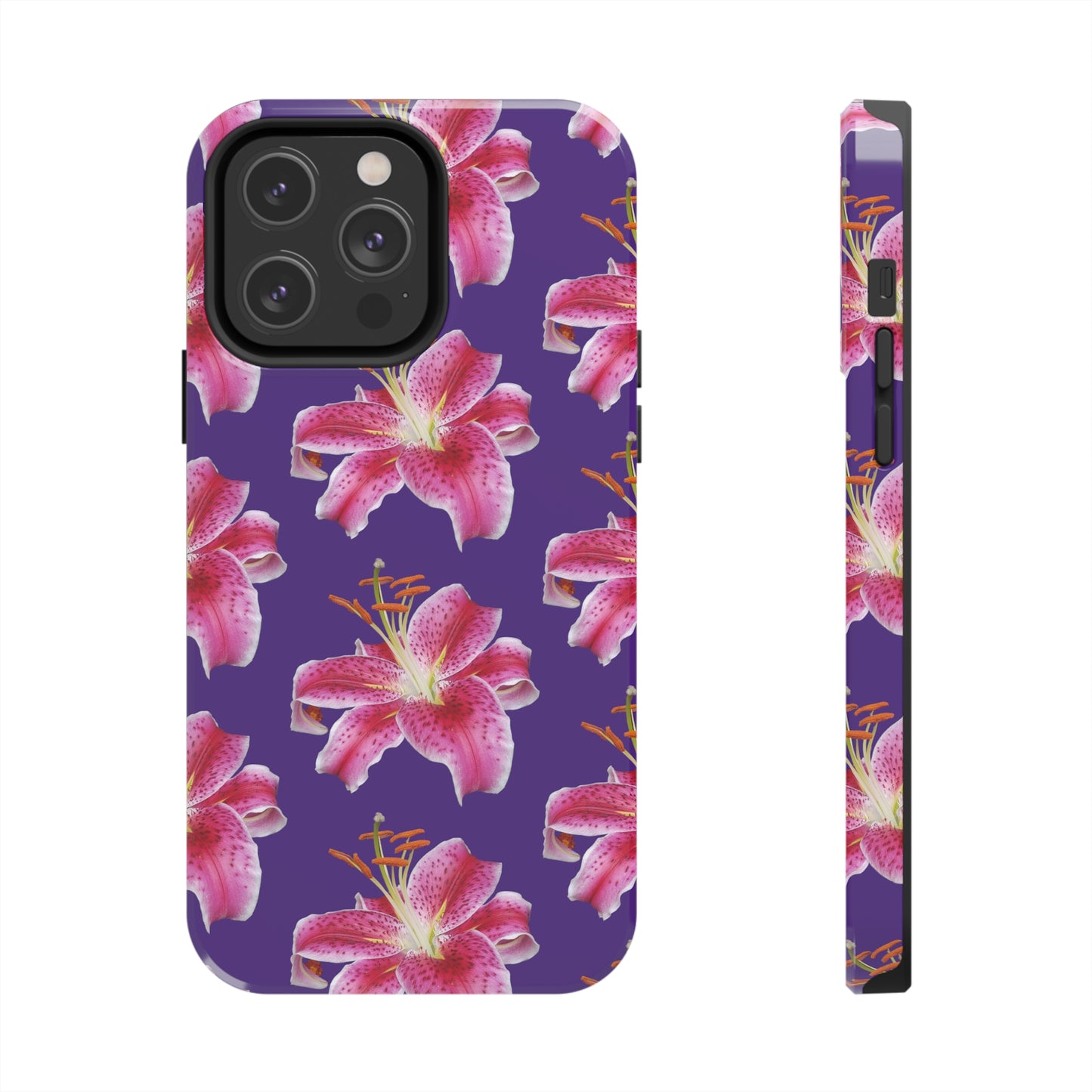 Stargazer Lily Purple Tough Phone Case