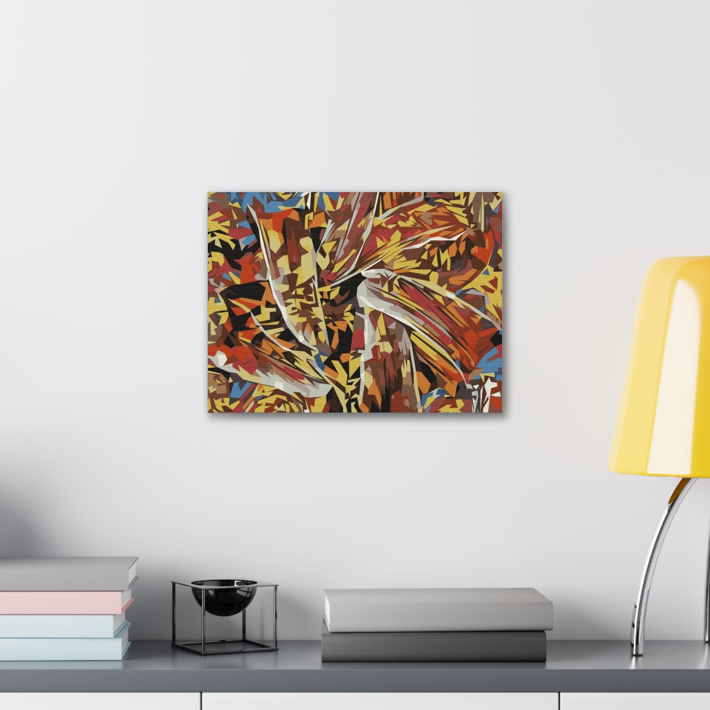 Abstract Floral Fiesta Canvas Gallery Wraps