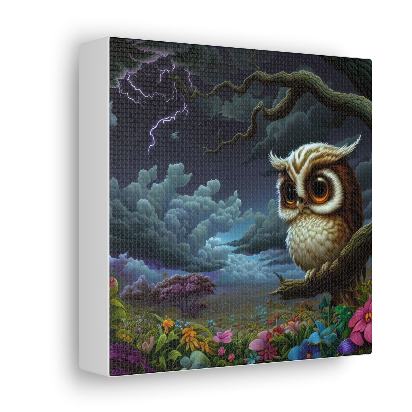 Iowa Owl  - Canvas Wall Art