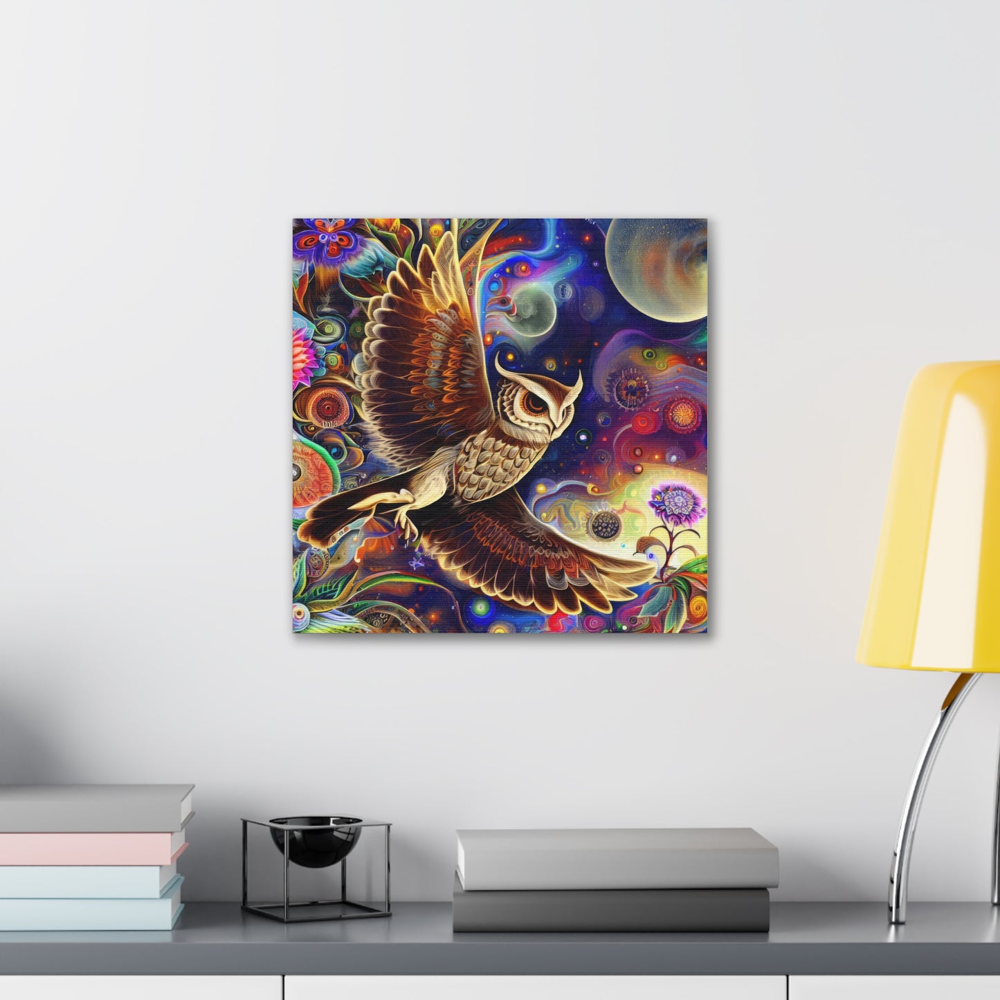 Michigan Owl - Canvas Wall Art