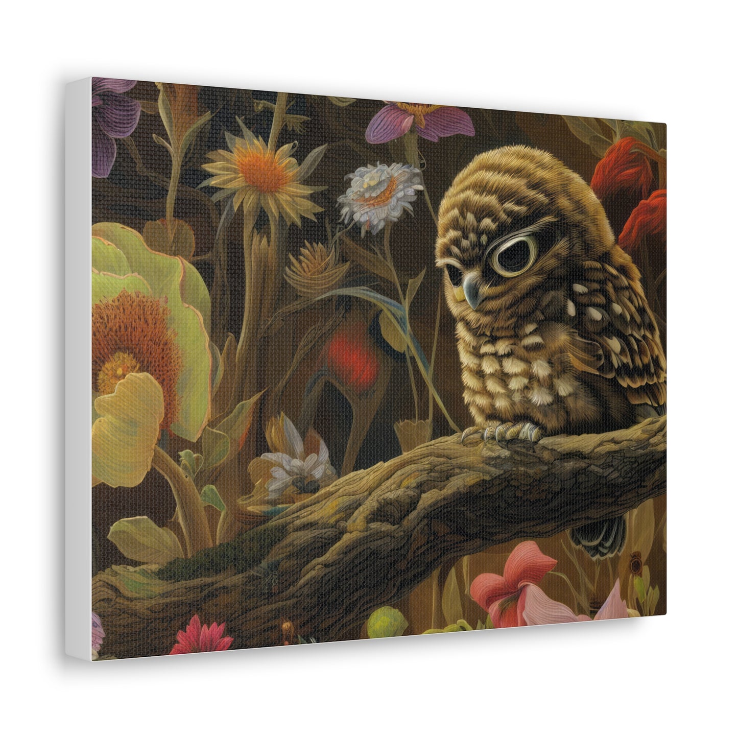 Maine Owl - Canvas Wall Art