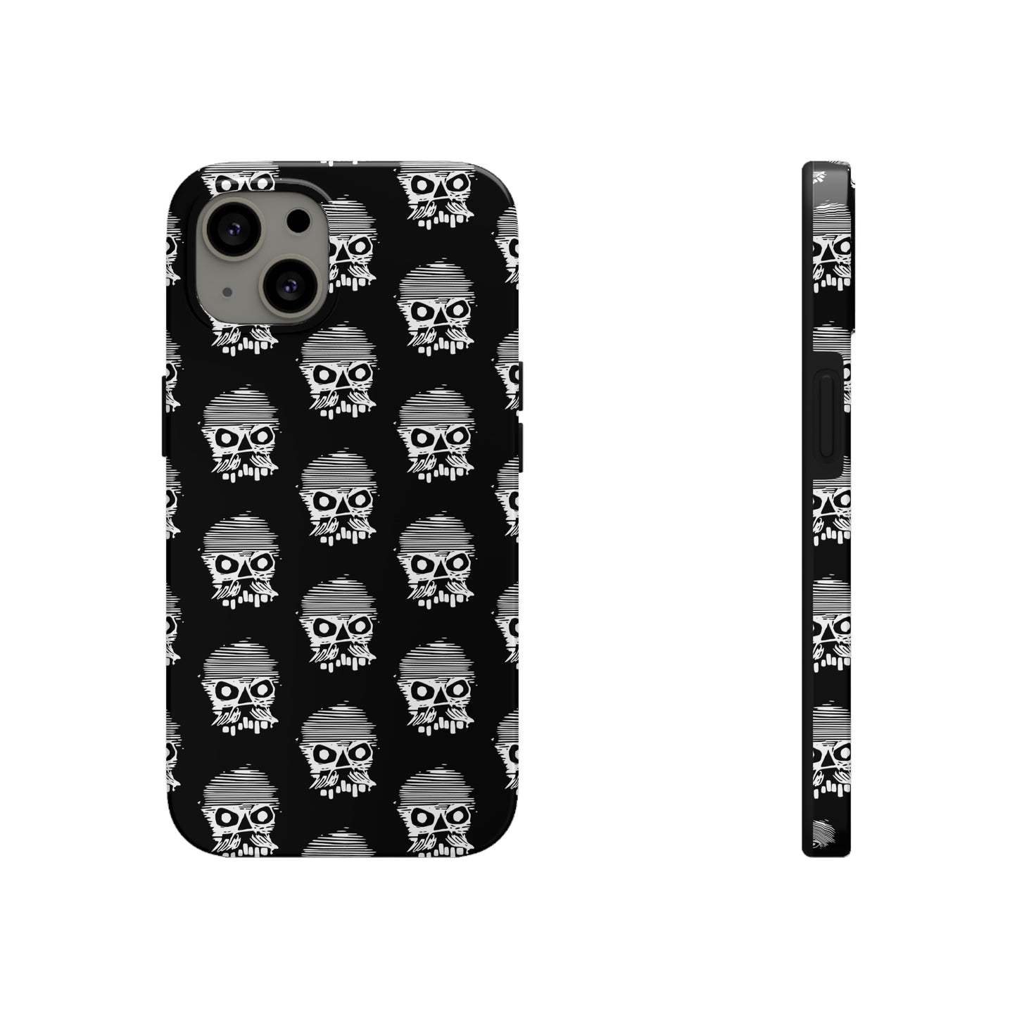 Skull Black Tough Phone Case