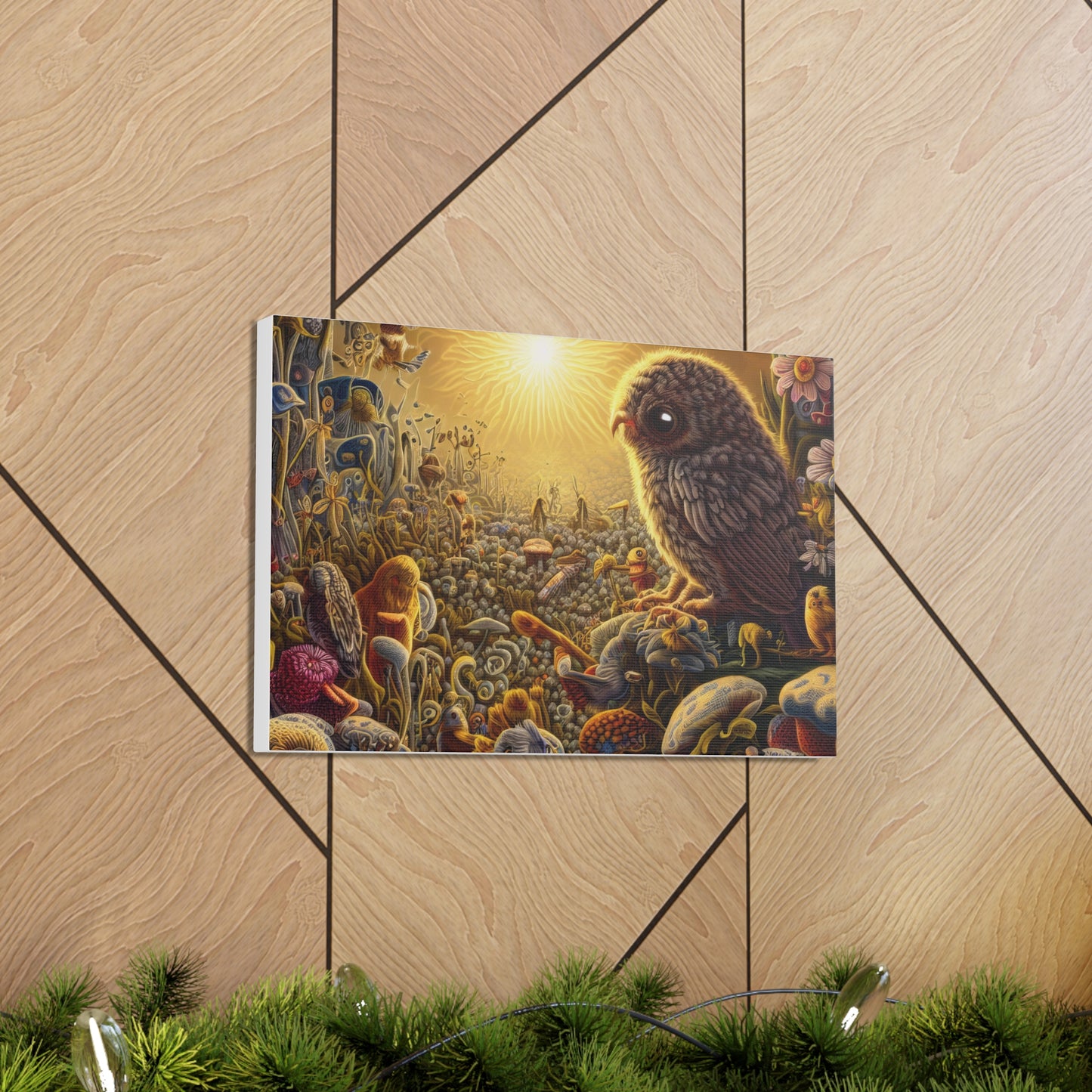 Virginia Owl - Canvas Wall Art