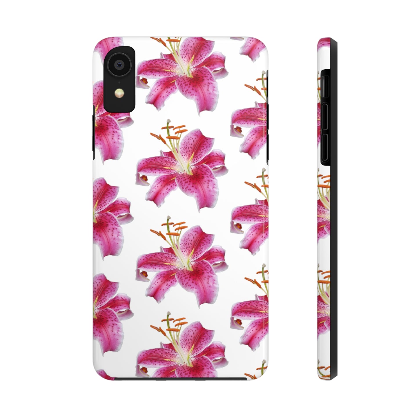 Stargazer Lily White Tough Phone Case