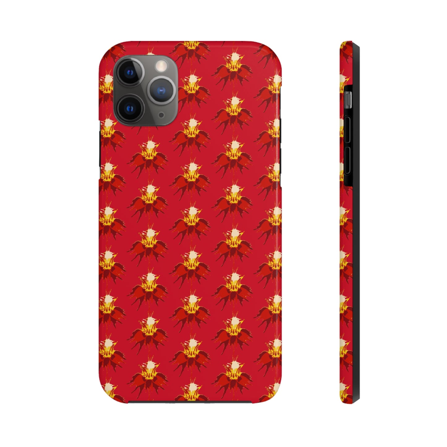 Orchid Sepal Red Tough Phone Case