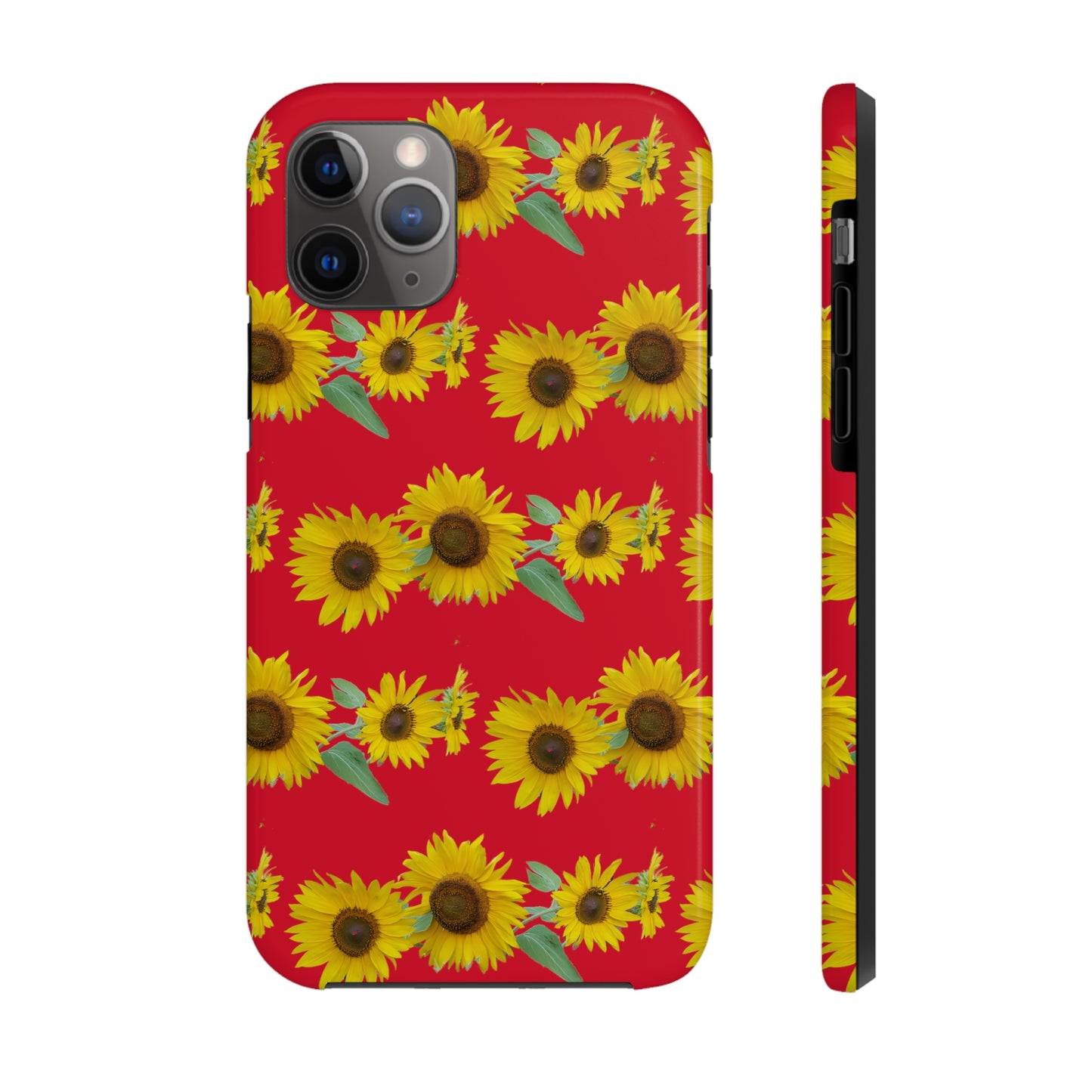 Sunflower Cluster RedTough Phone Case