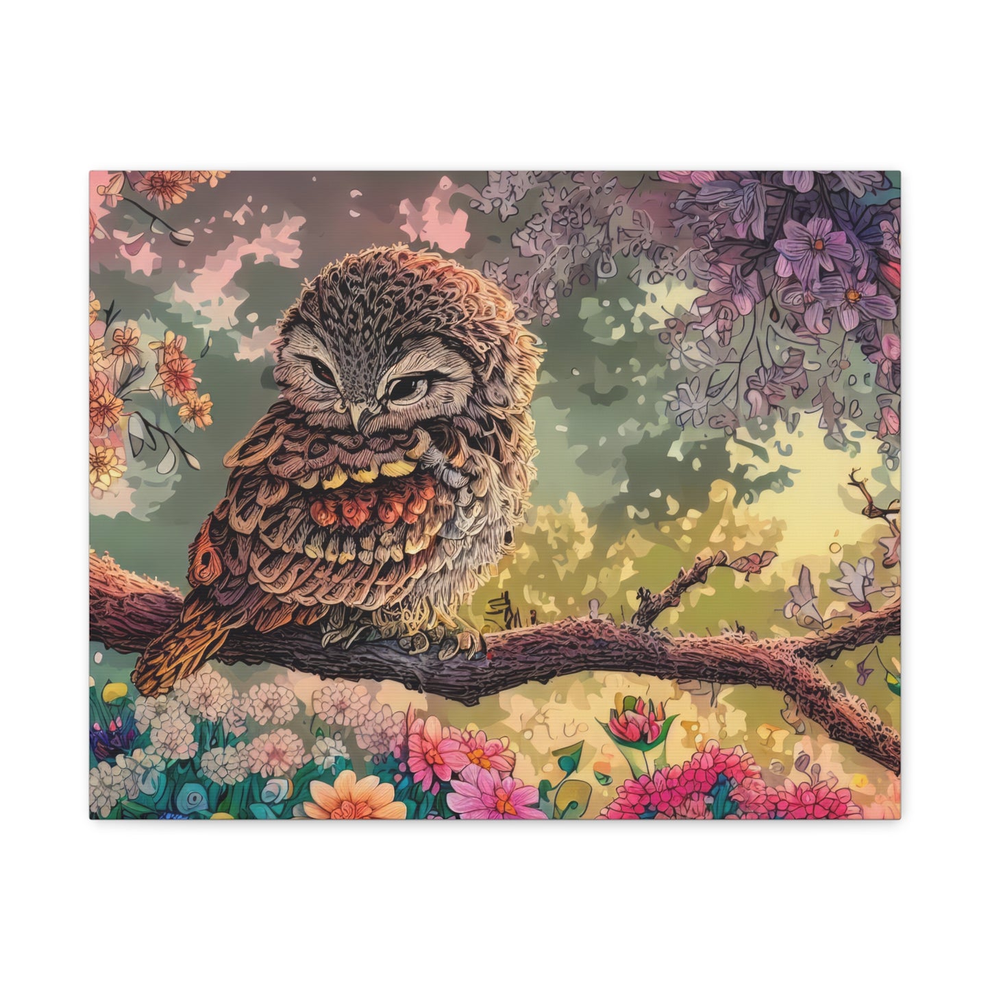 Oregon Owl - Canvas Wall Art