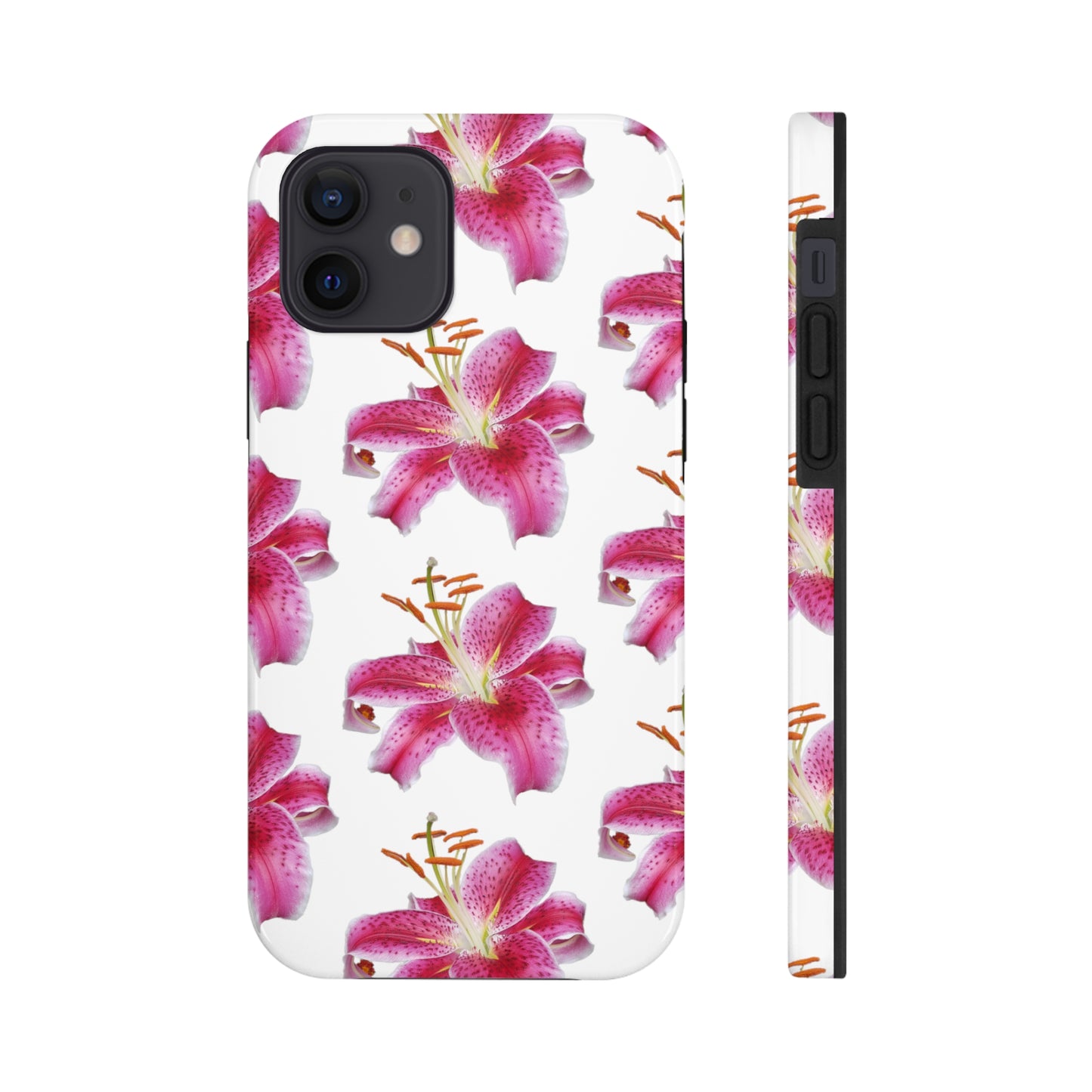 Stargazer Lily White Tough Phone Case