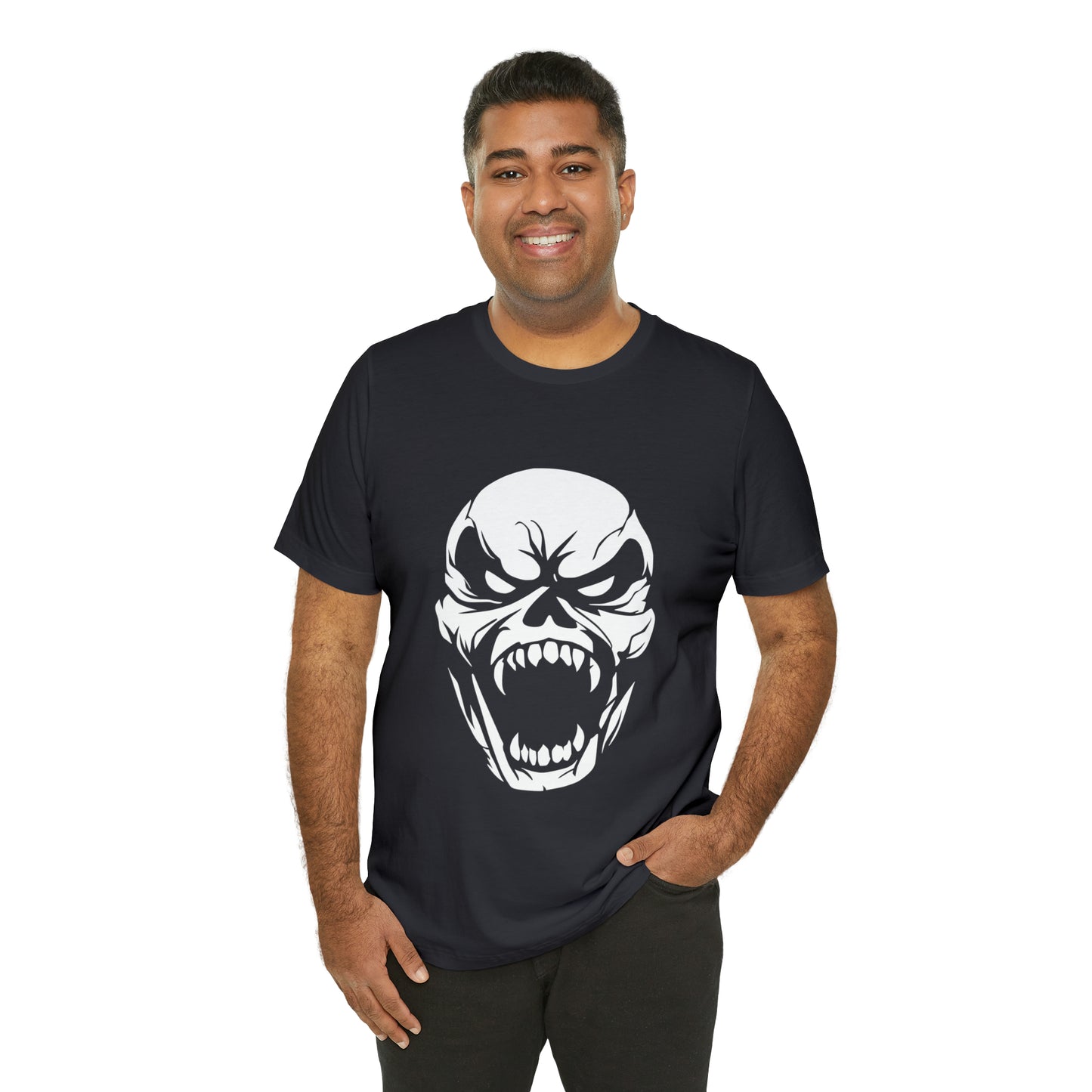 Wild Skull  Unisex Jersey Short Sleeve Tee