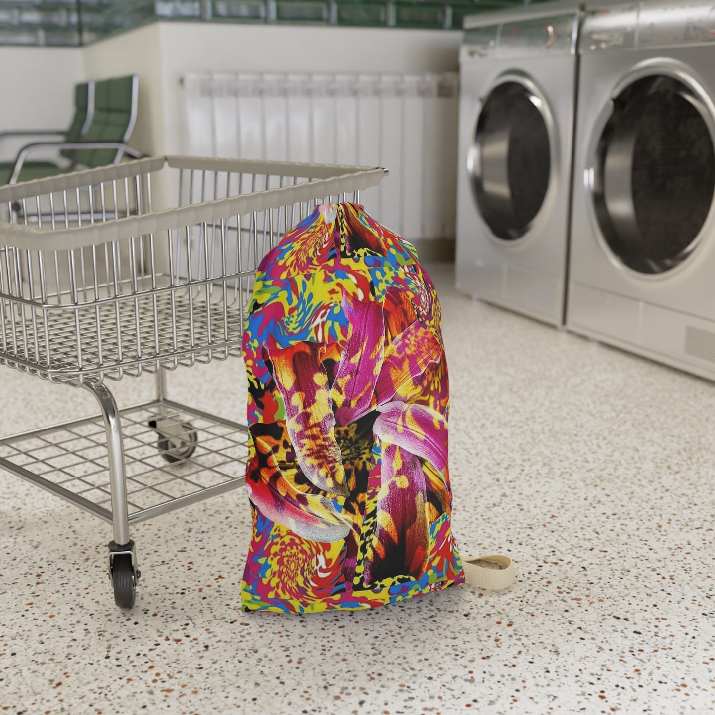 Floral Fiesta Laundry Bag