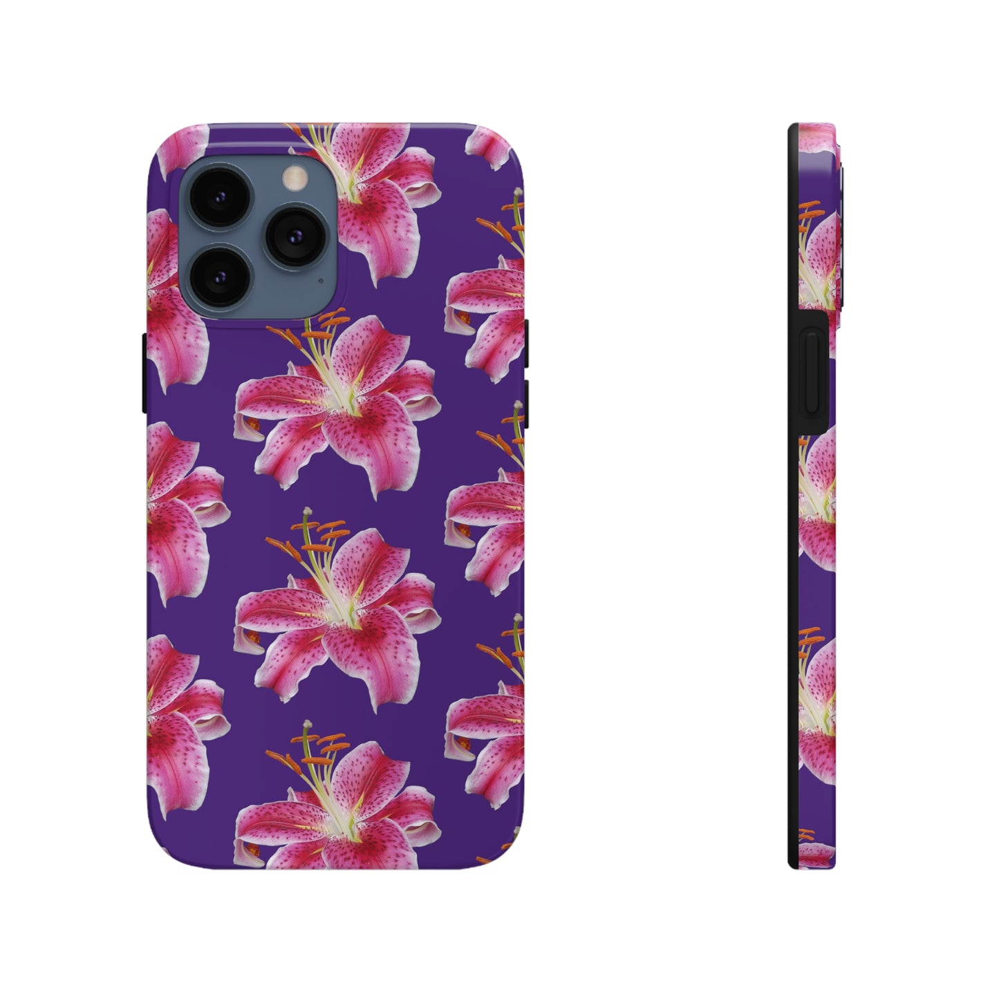 Stargazer Lily Purple Tough Phone Case