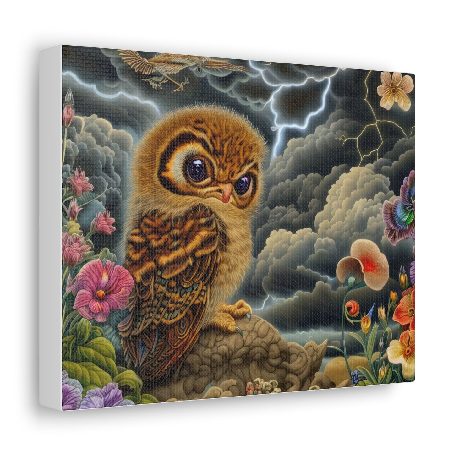 Achilles Owl - Canvas Wall Art