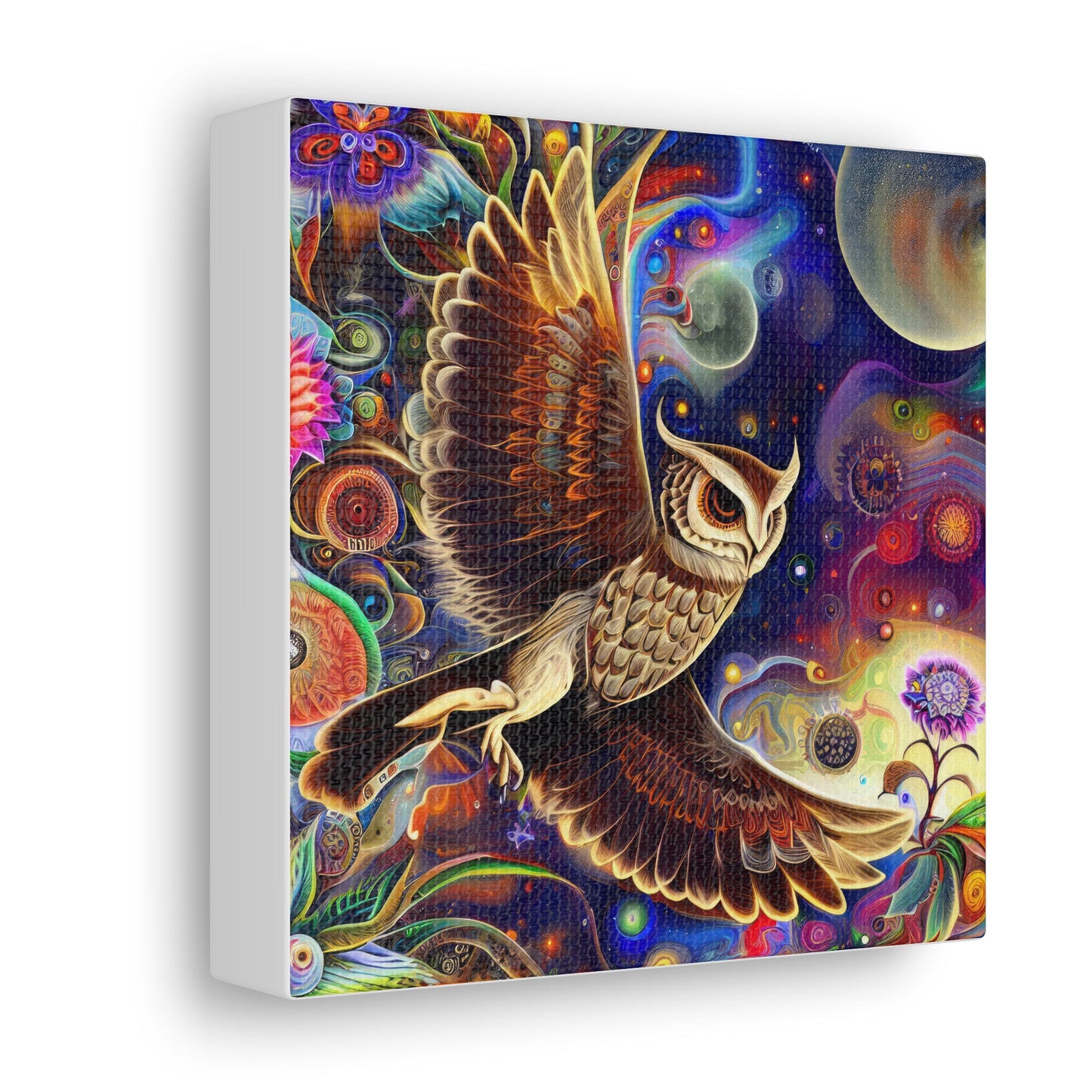 Michigan Owl - Canvas Wall Art