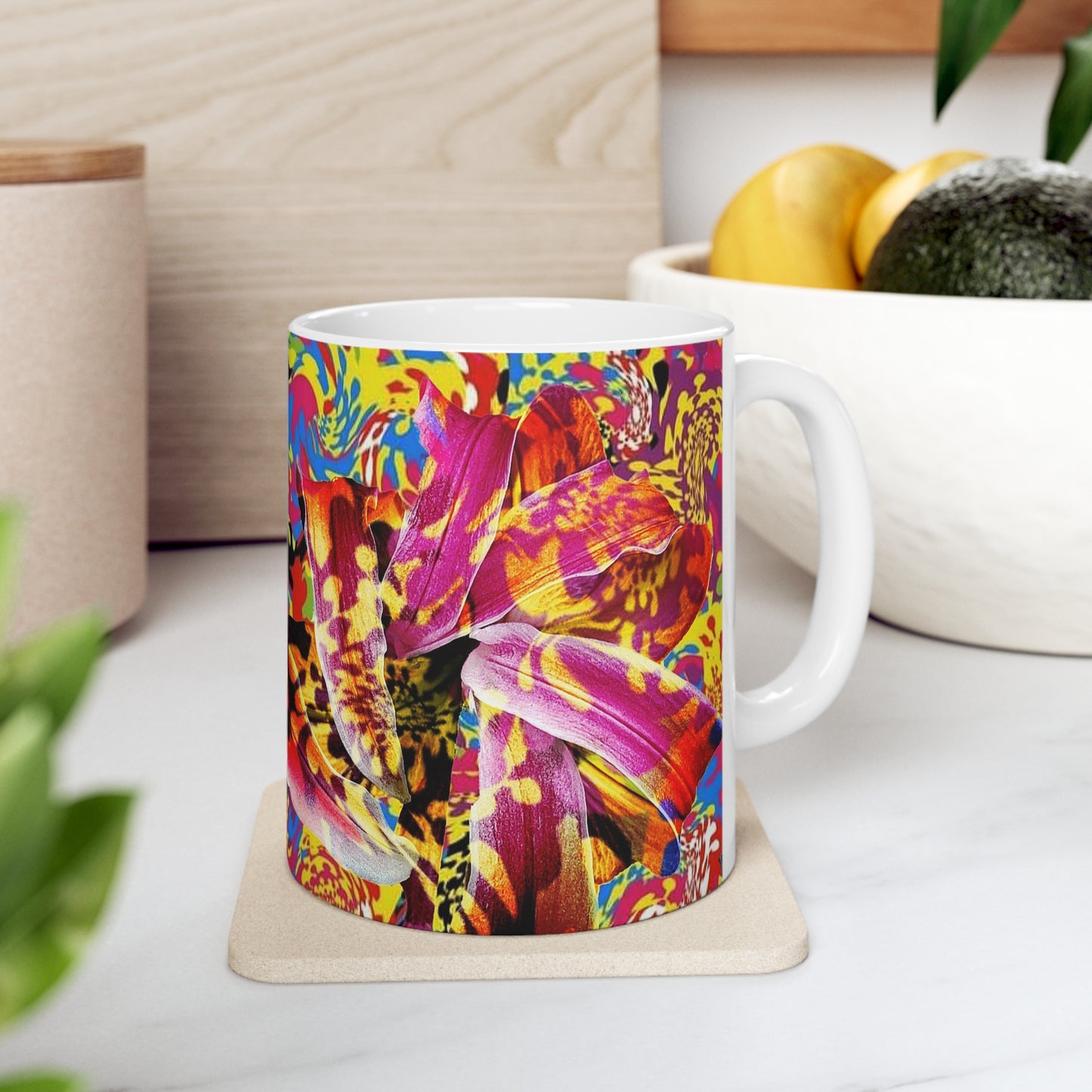 Floral Fiesta Mug 11oz