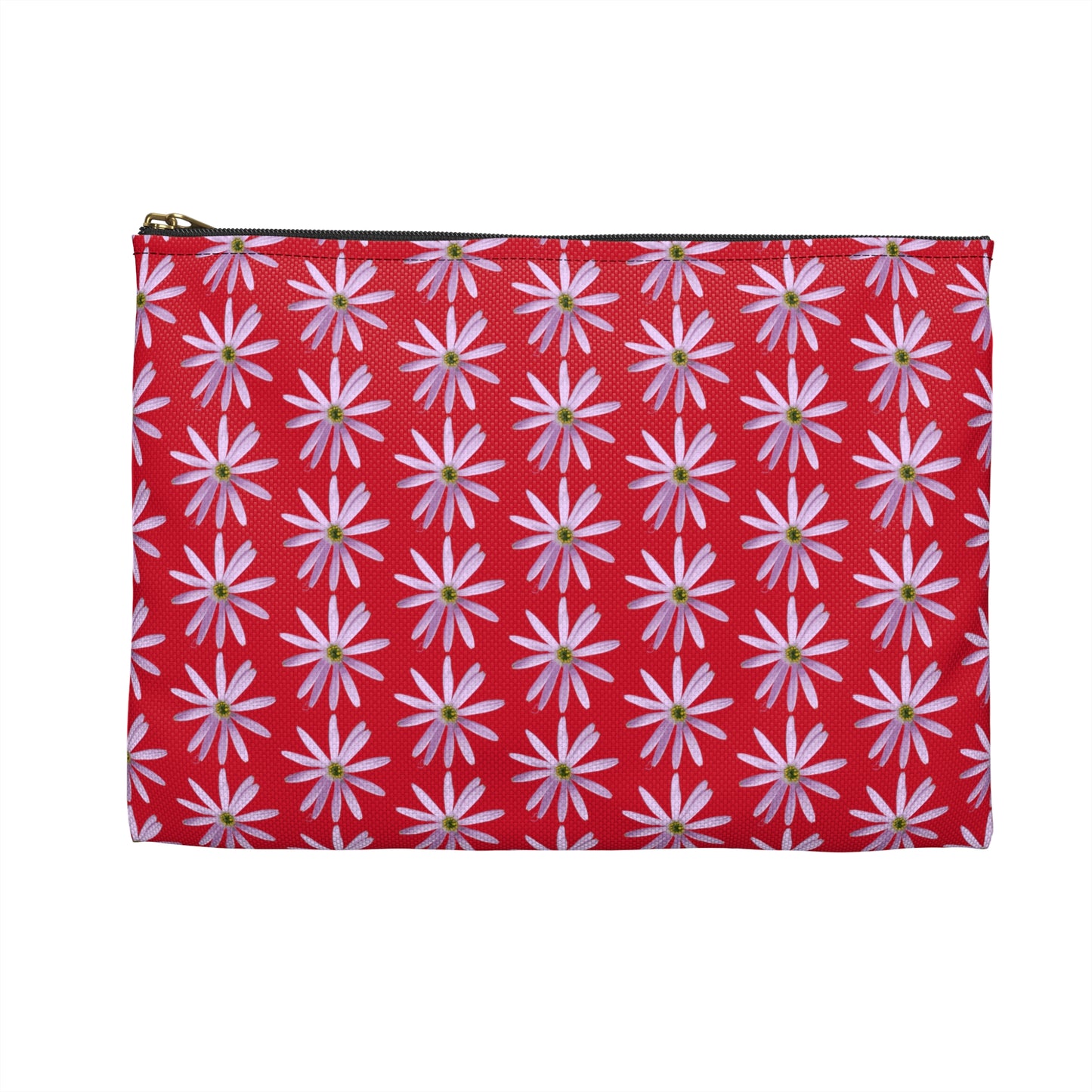 Aster Red Accessory Pouch