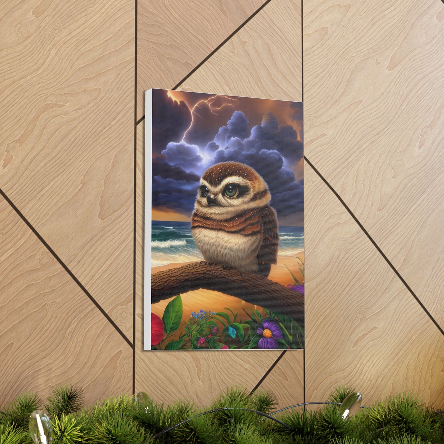 Florida Owl  - Canvas Wall Art