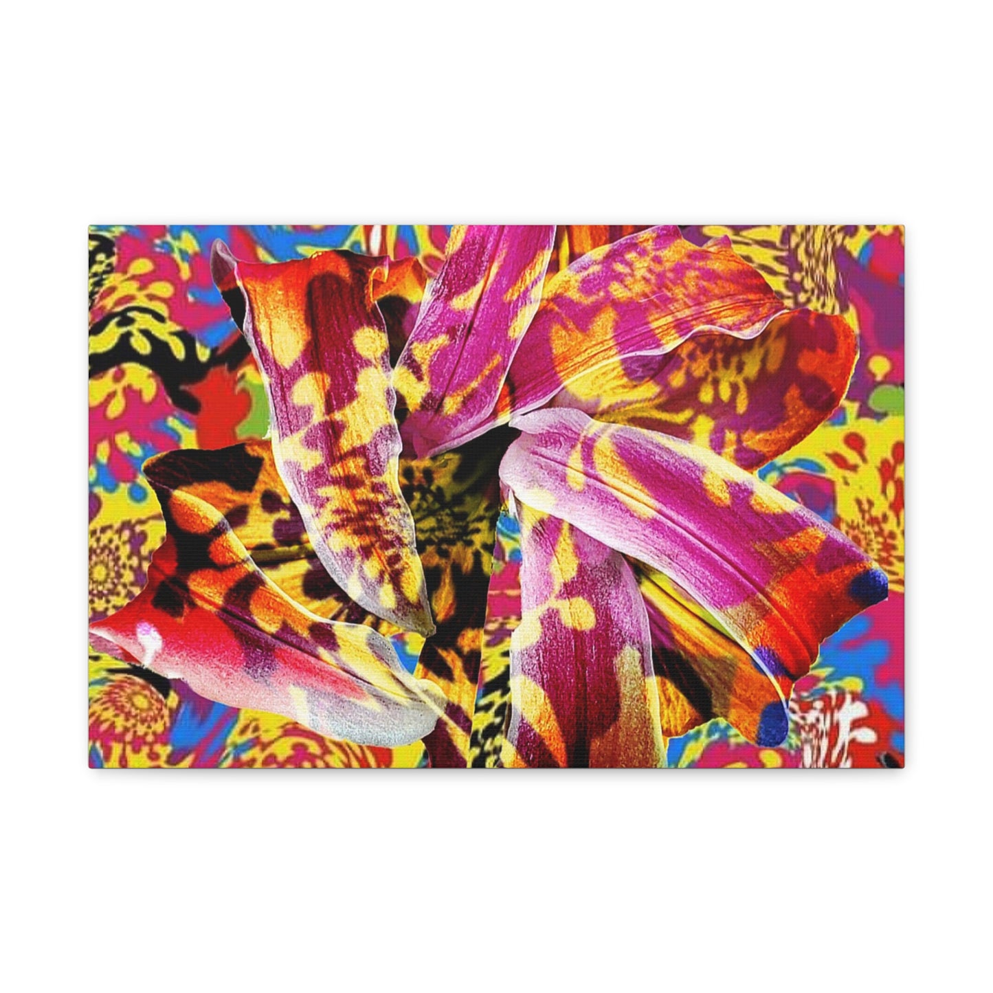 Floral Fiesta Canvas Gallery Wrap