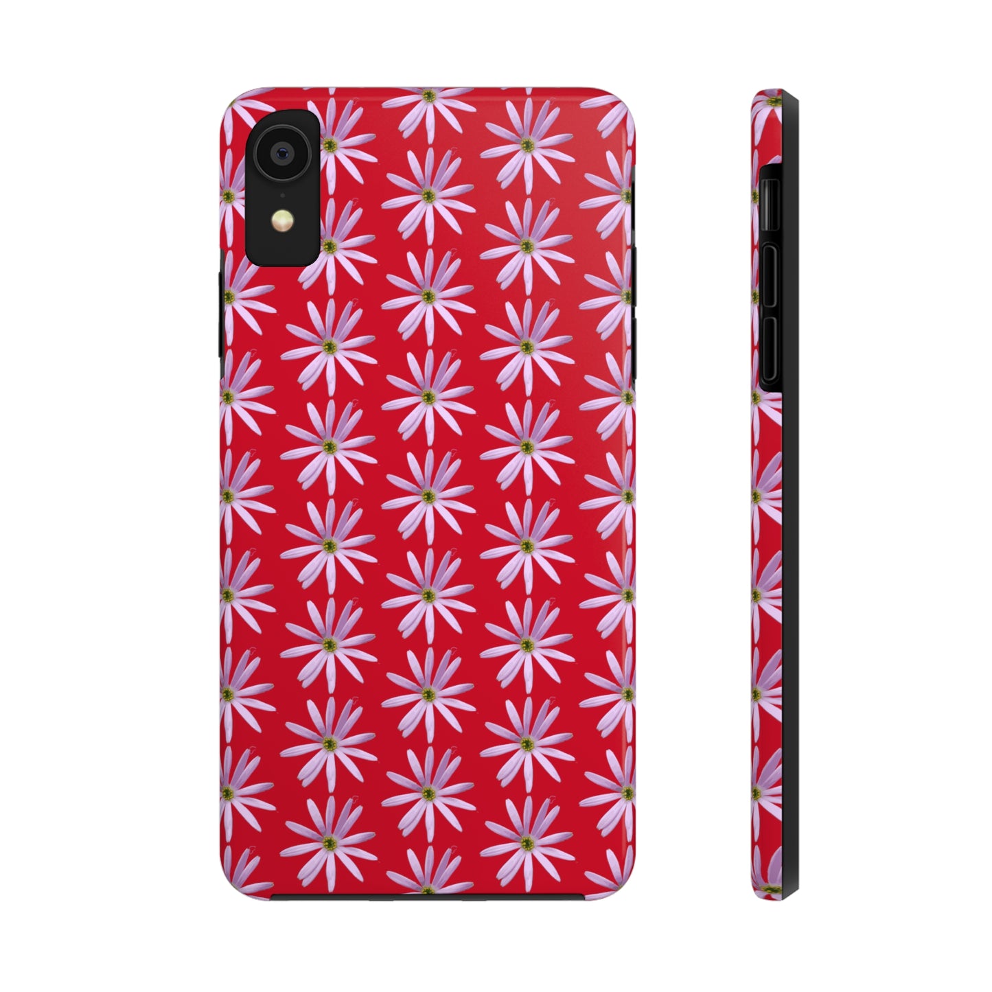 Aster Red Tough Phone Case