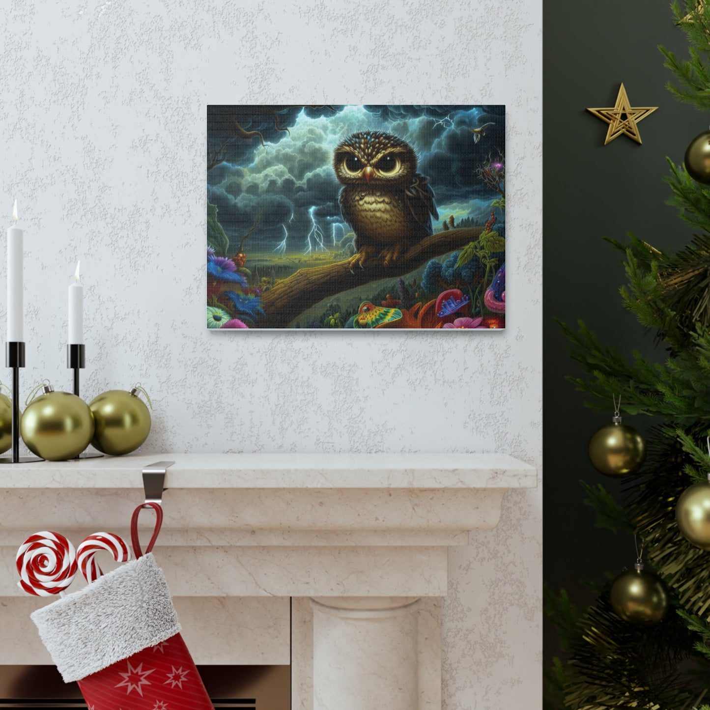 Arkansas Owl - Canvas Wall Art