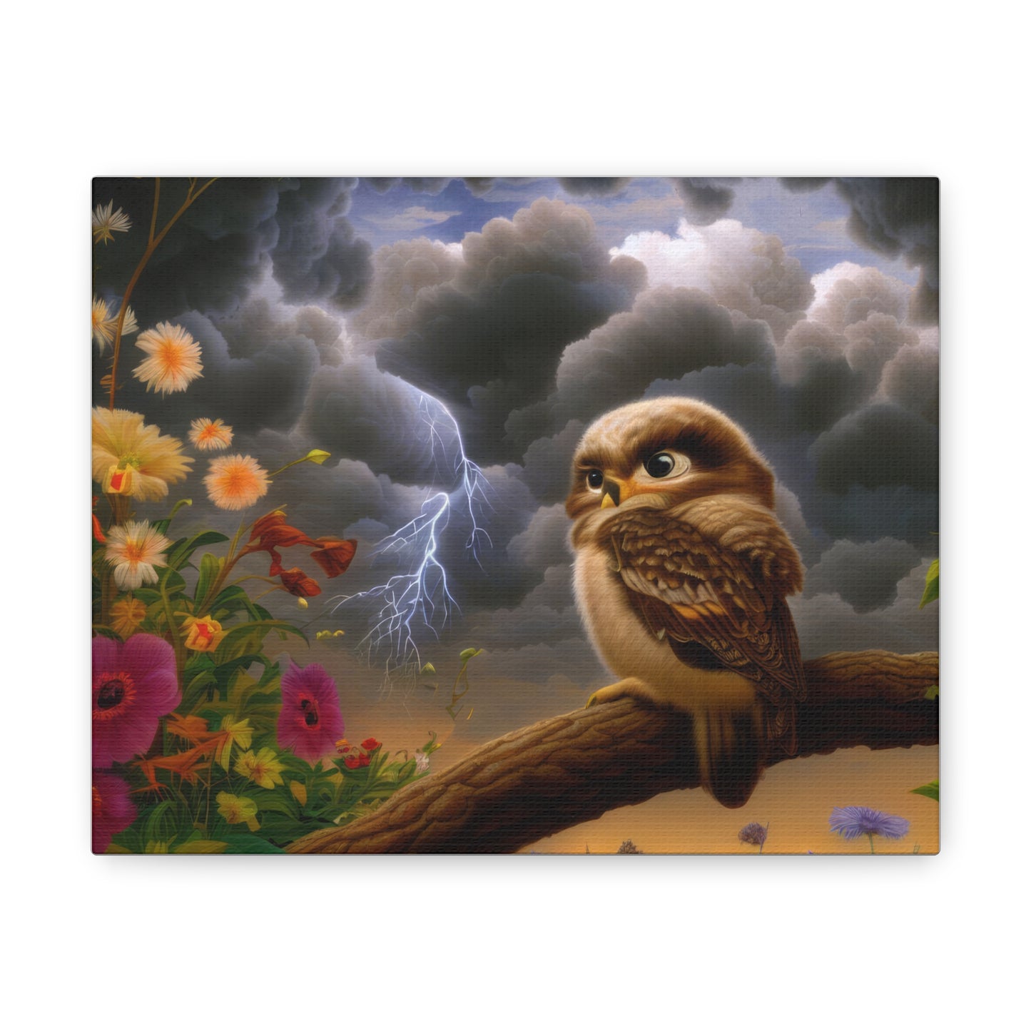 Maryland Owl - Canvas Wall Art