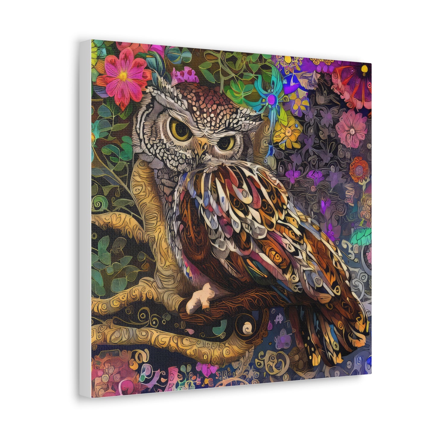 Utah Owl - Canvas Wall Art