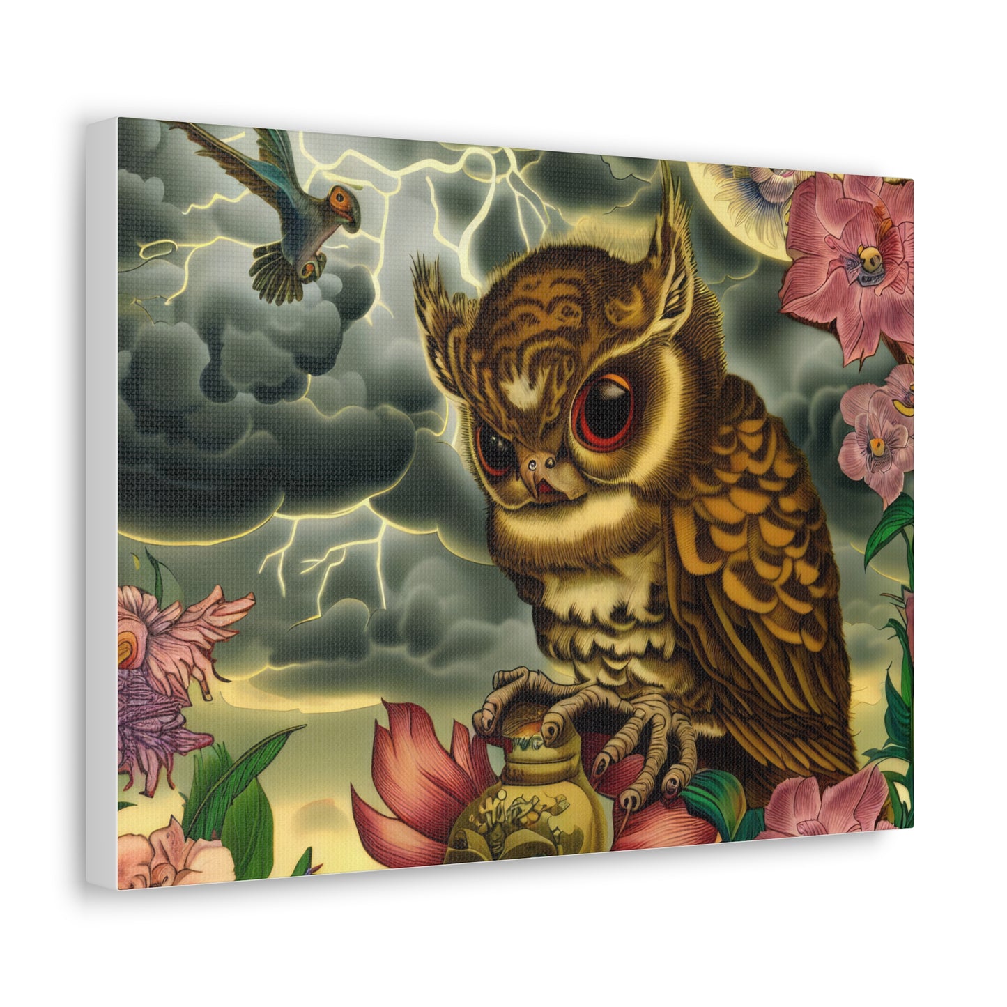 Indiana Owl - Canvas Wall Art