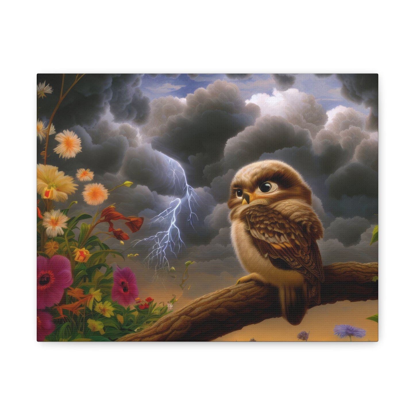 Maryland Owl - Canvas Wall Art