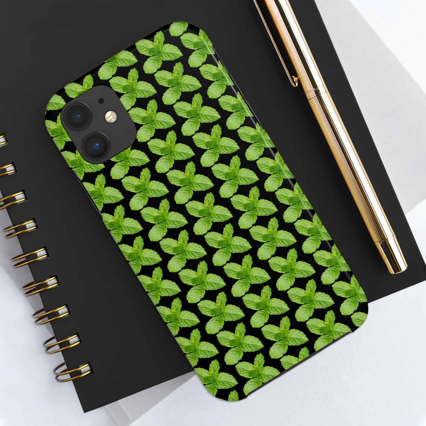 Mint Black Tough Phone Case