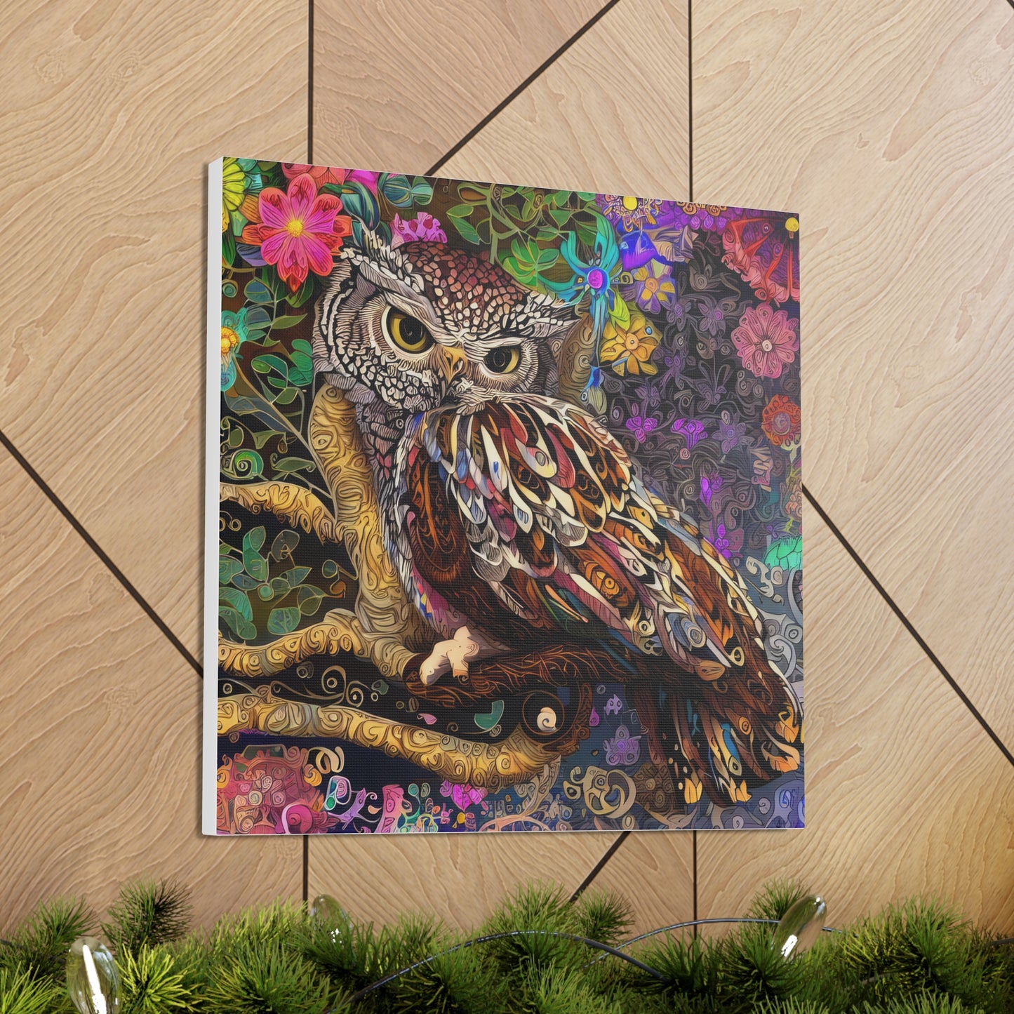 Alaska Owl  - Canvas Wall Art