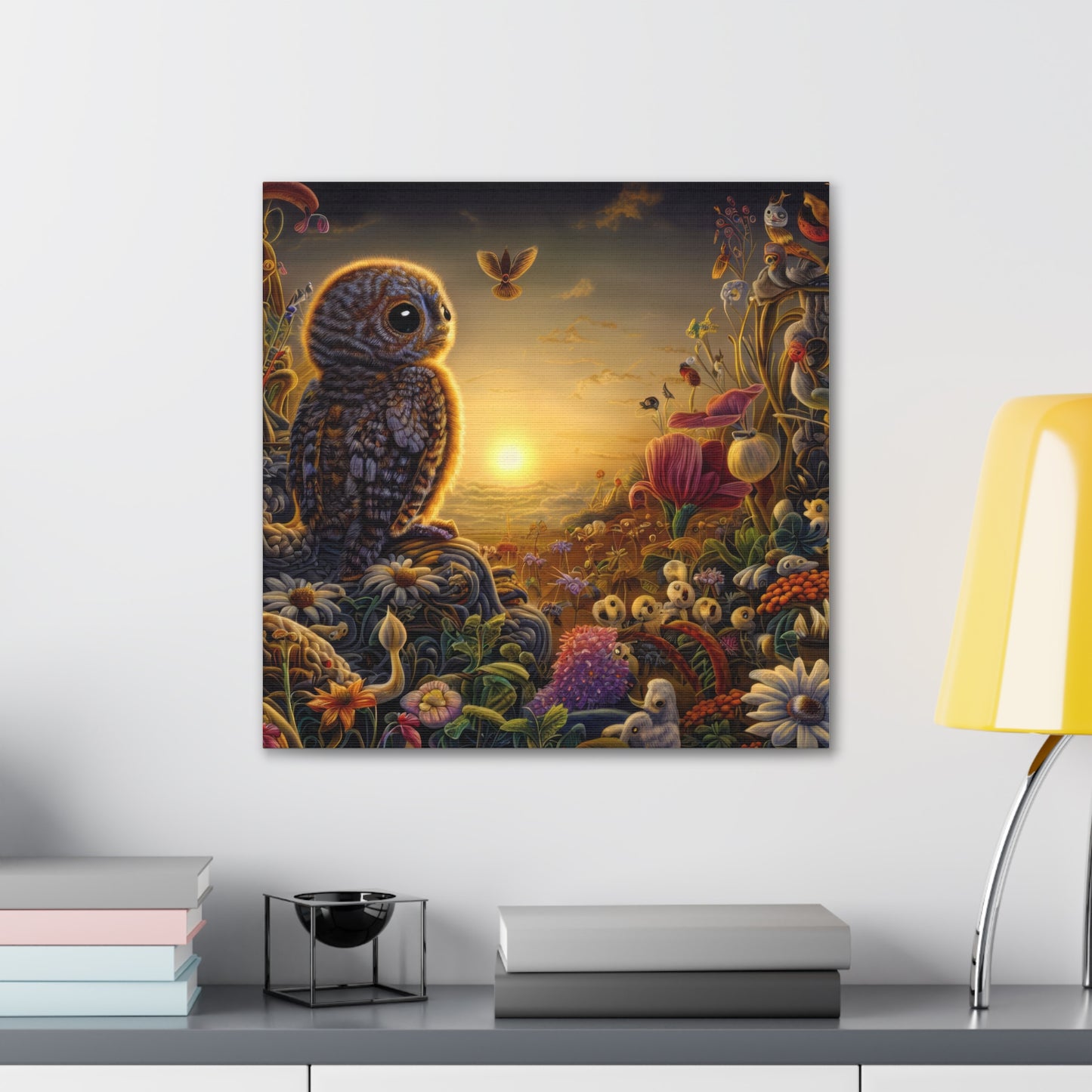 Ajax Owl - Canvas Wall Art