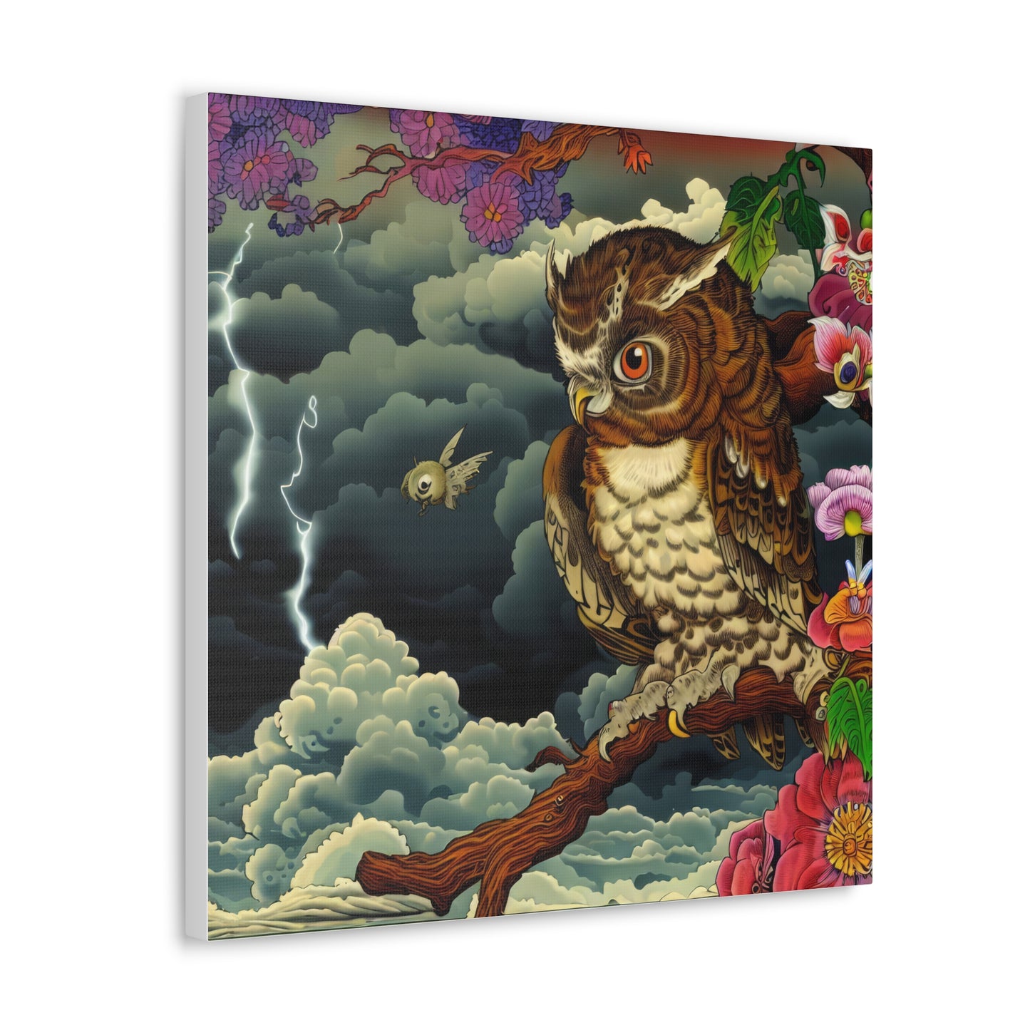 South Carolina Owl - Canvas Wall Art