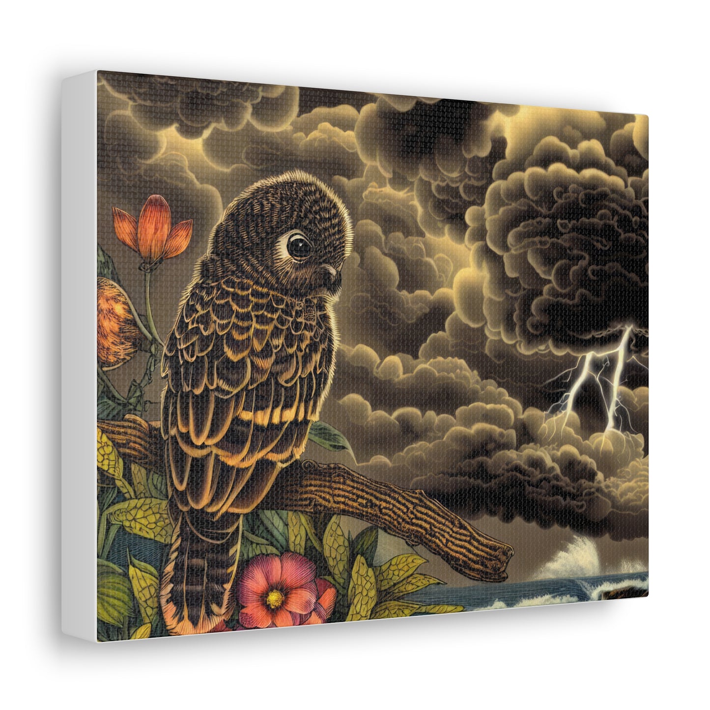 Alabama Owl - Canvas Wall Art